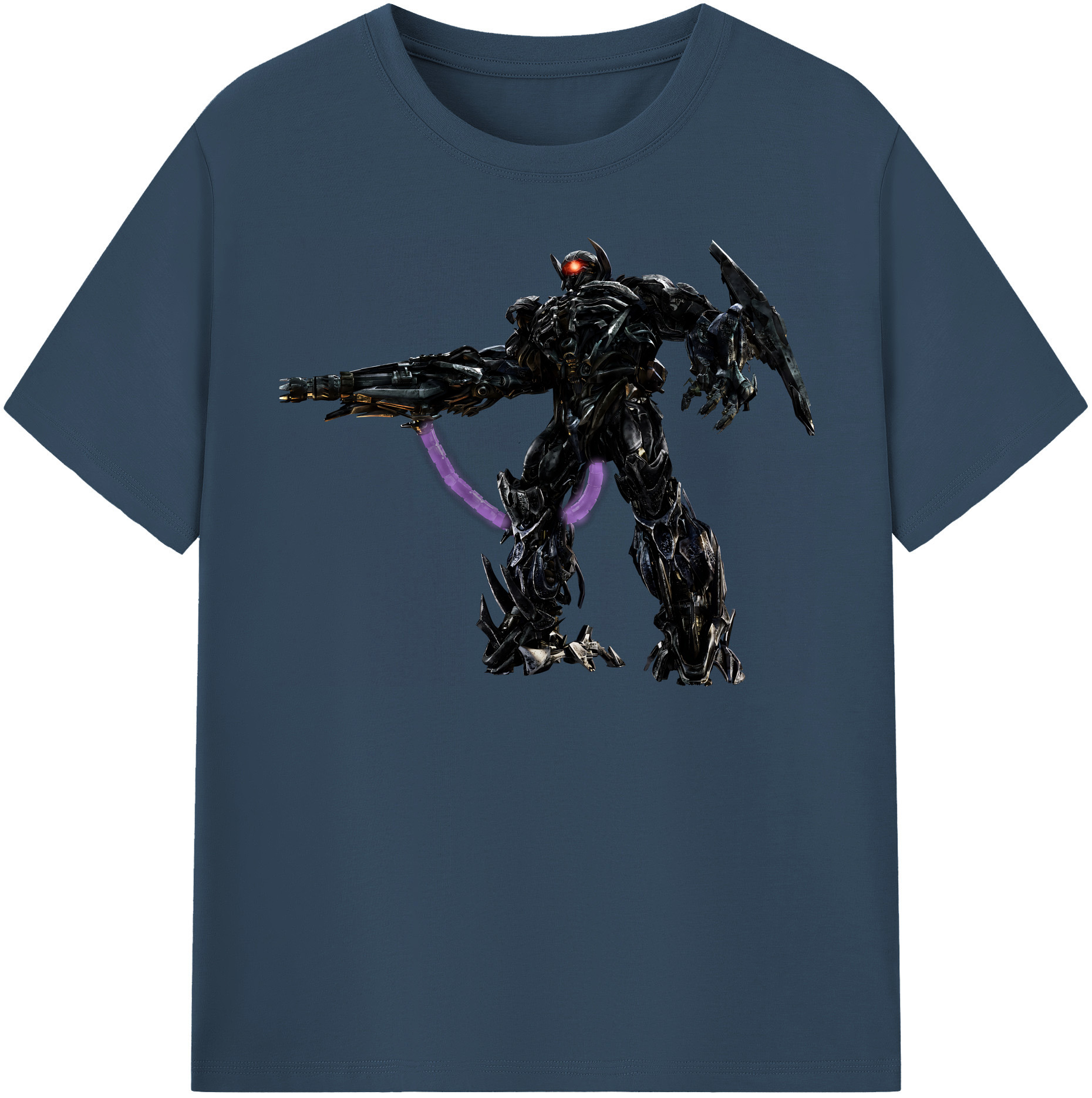 （画像用） Transformers トランスフォーマー レディースカジュアルプリントTシャツ（綿100％）