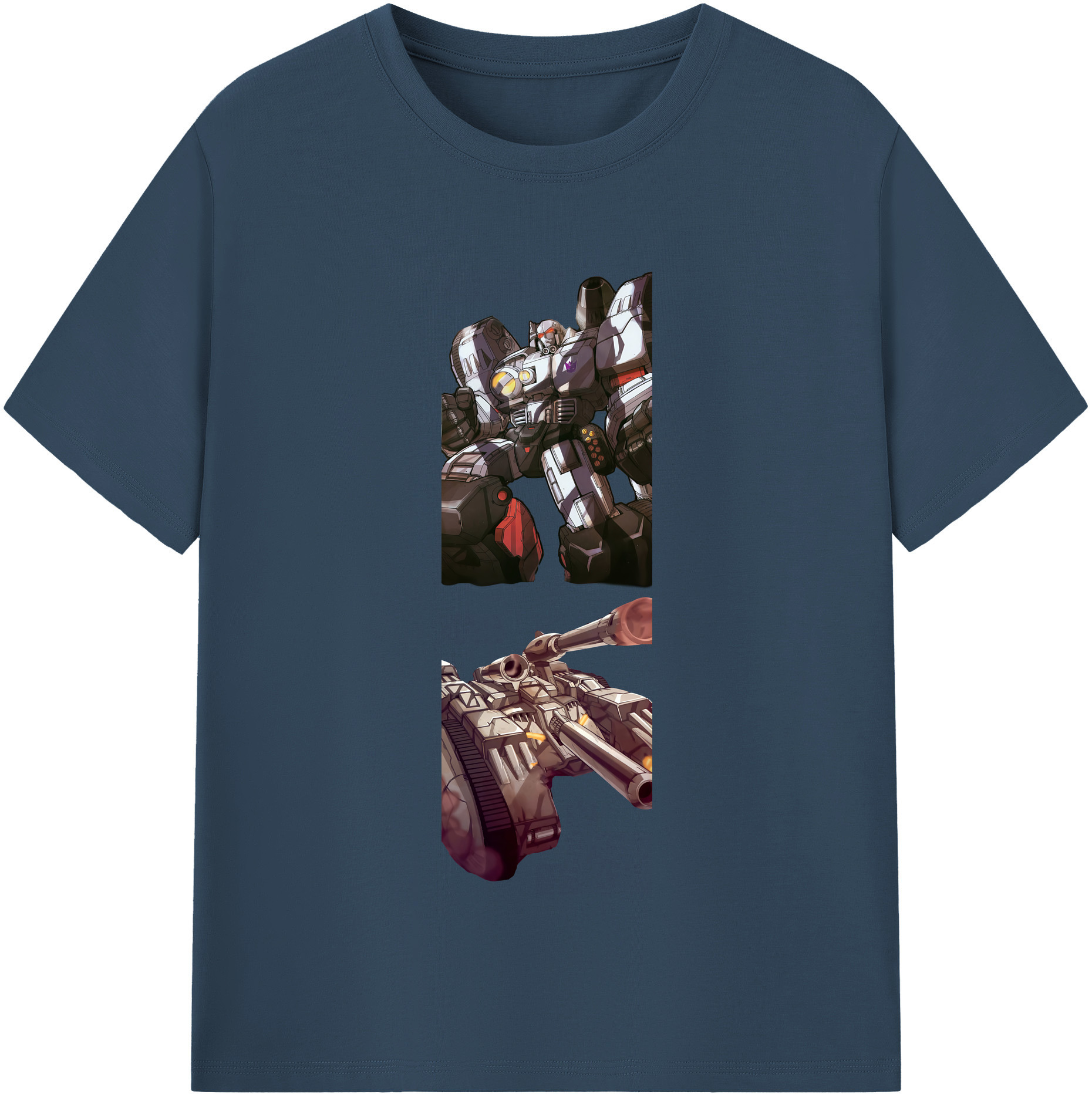 （画像用） Transformers トランスフォーマー レディースカジュアルプリントTシャツ（綿100％）