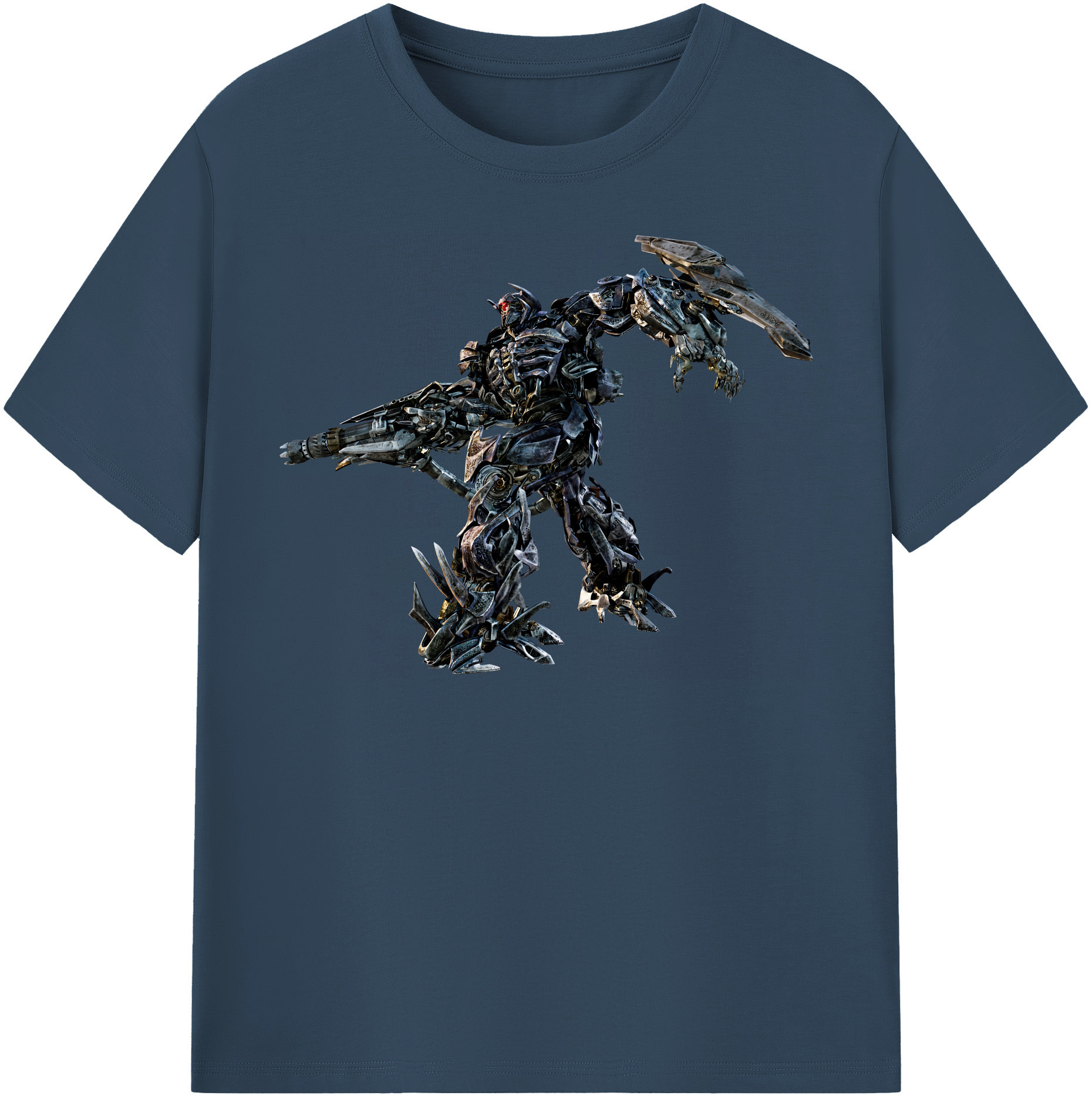 （画像用） Transformers トランスフォーマー レディースカジュアルプリントTシャツ（綿100％）