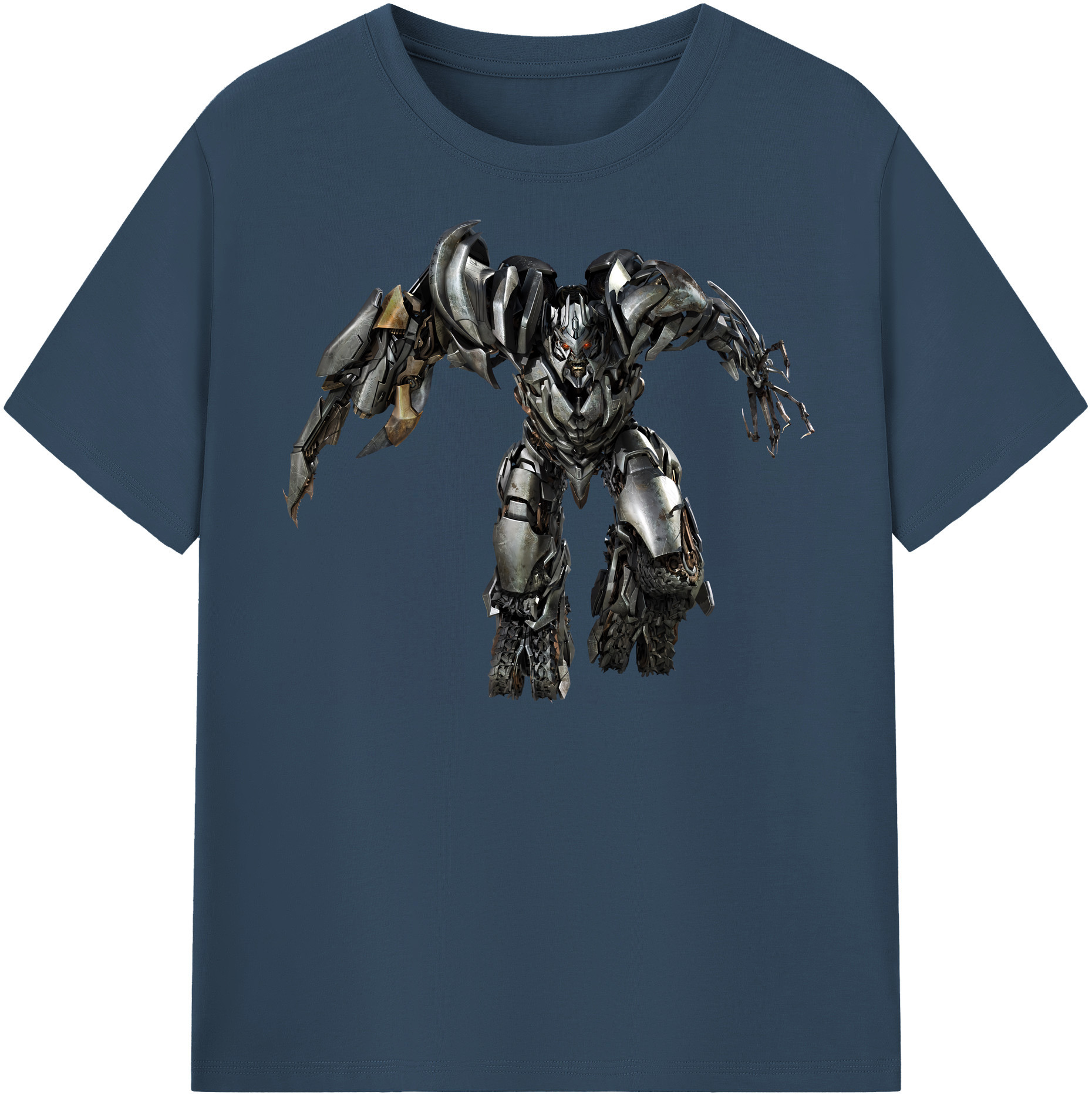 （画像用） Transformers トランスフォーマー レディースカジュアルプリントTシャツ（綿100％）