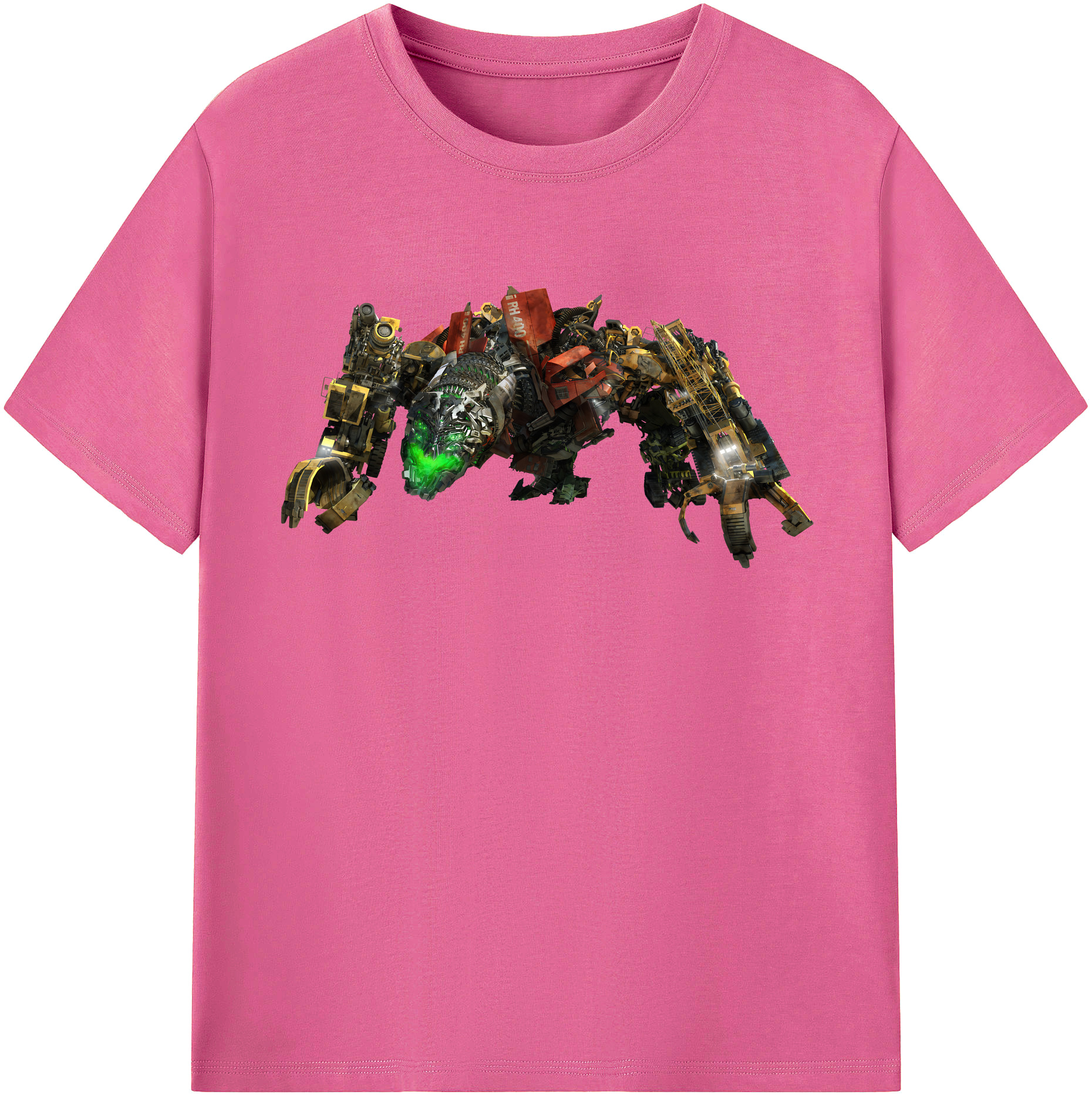 （画像用） Transformers トランスフォーマー レディースカジュアルプリントTシャツ（綿100％）