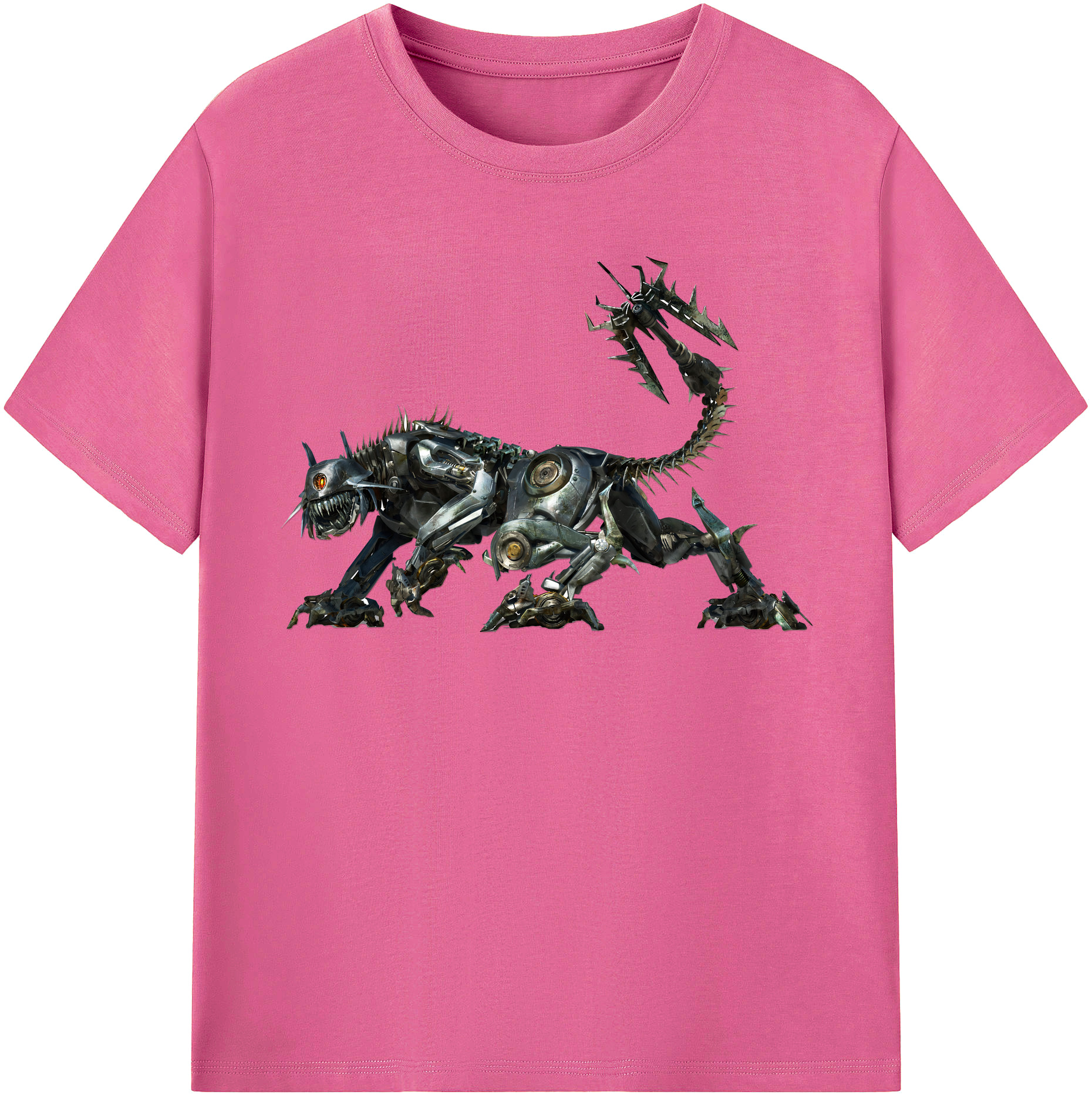（画像用） Transformers トランスフォーマー レディースカジュアルプリントTシャツ（綿100％）