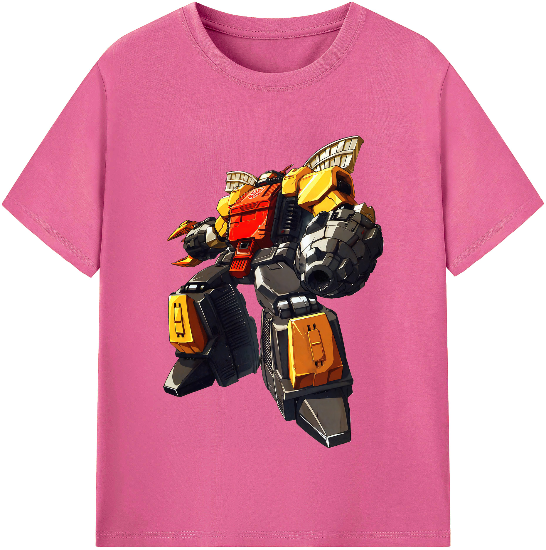 （画像用） Transformers トランスフォーマー レディースカジュアルプリントTシャツ（綿100％）