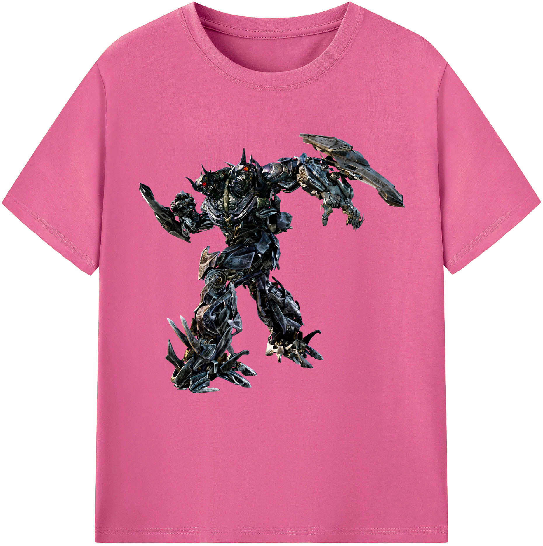 （画像用） Transformers トランスフォーマー レディースカジュアルプリントTシャツ（綿100％）