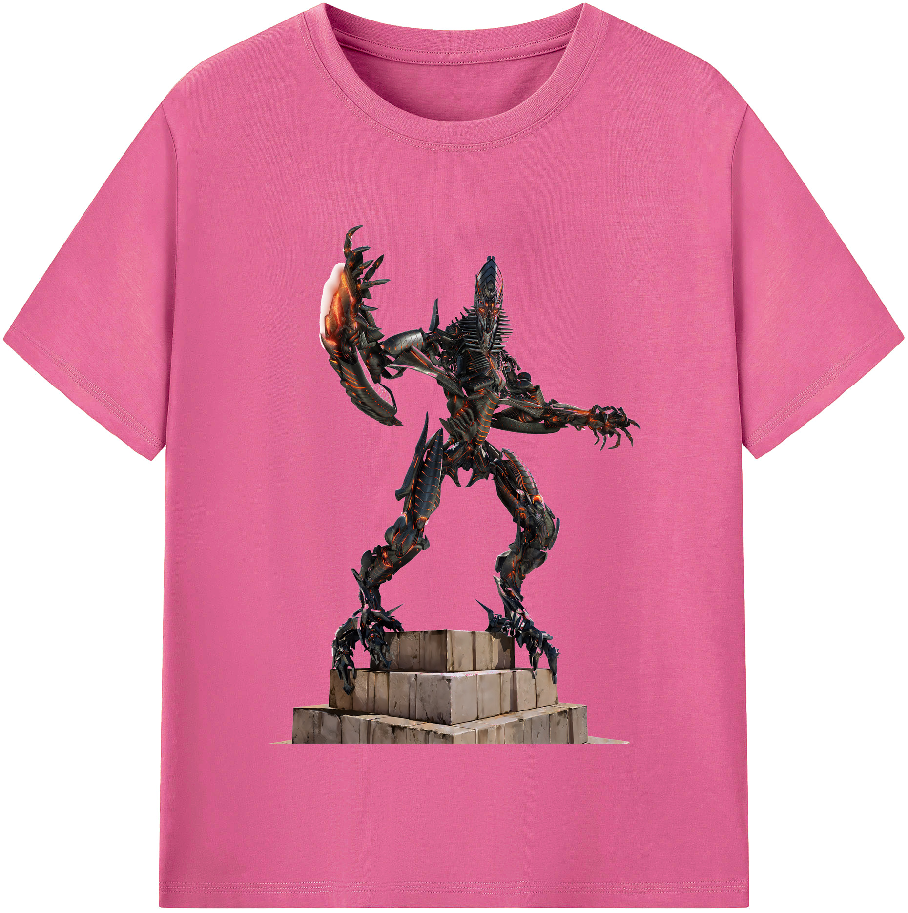 （画像用） Transformers トランスフォーマー レディースカジュアルプリントTシャツ（綿100％）