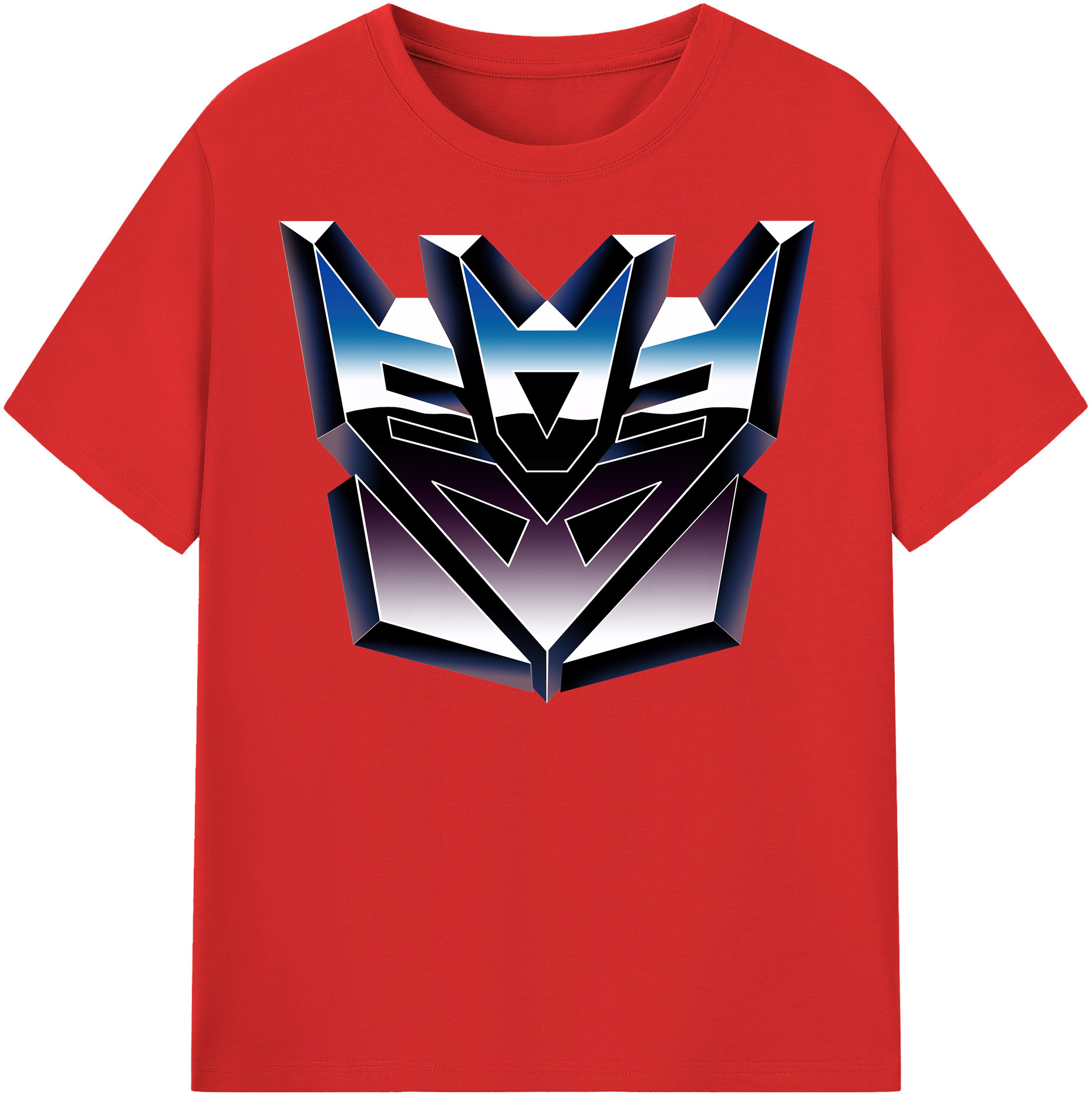 （画像用） Transformers トランスフォーマー レディースカジュアルプリントTシャツ（綿100％）
