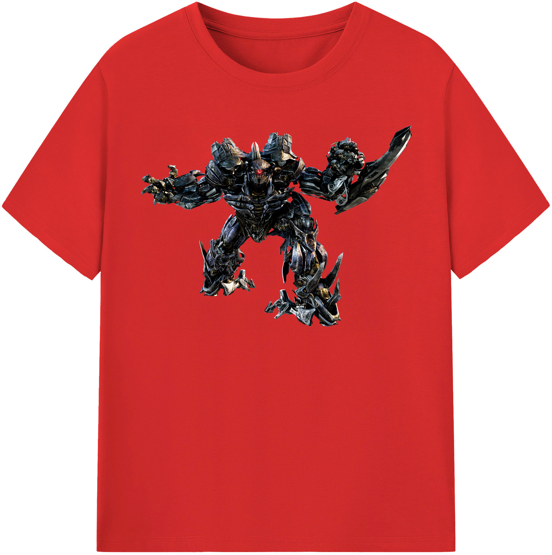 （画像用） Transformers トランスフォーマー レディースカジュアルプリントTシャツ（綿100％）
