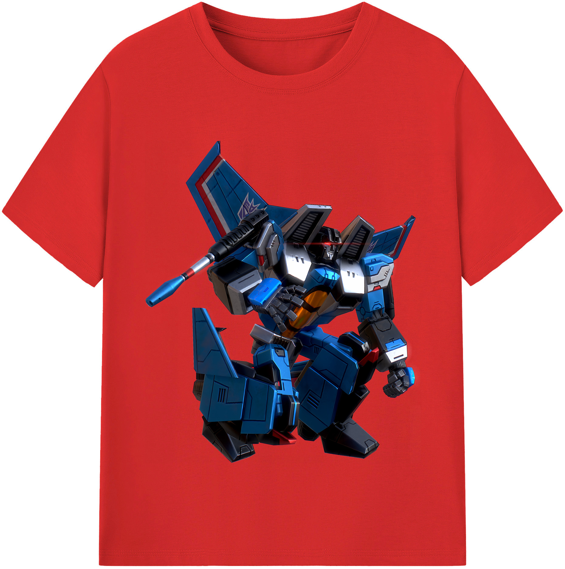 （画像用） Transformers トランスフォーマー レディースカジュアルプリントTシャツ（綿100％）