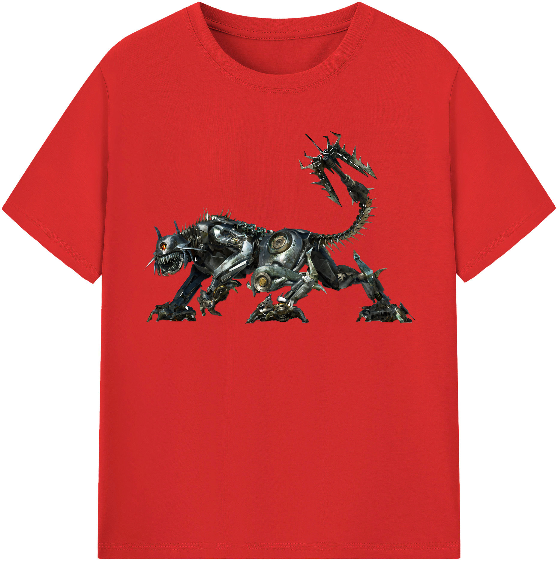 （画像用） Transformers トランスフォーマー レディースカジュアルプリントTシャツ（綿100％）