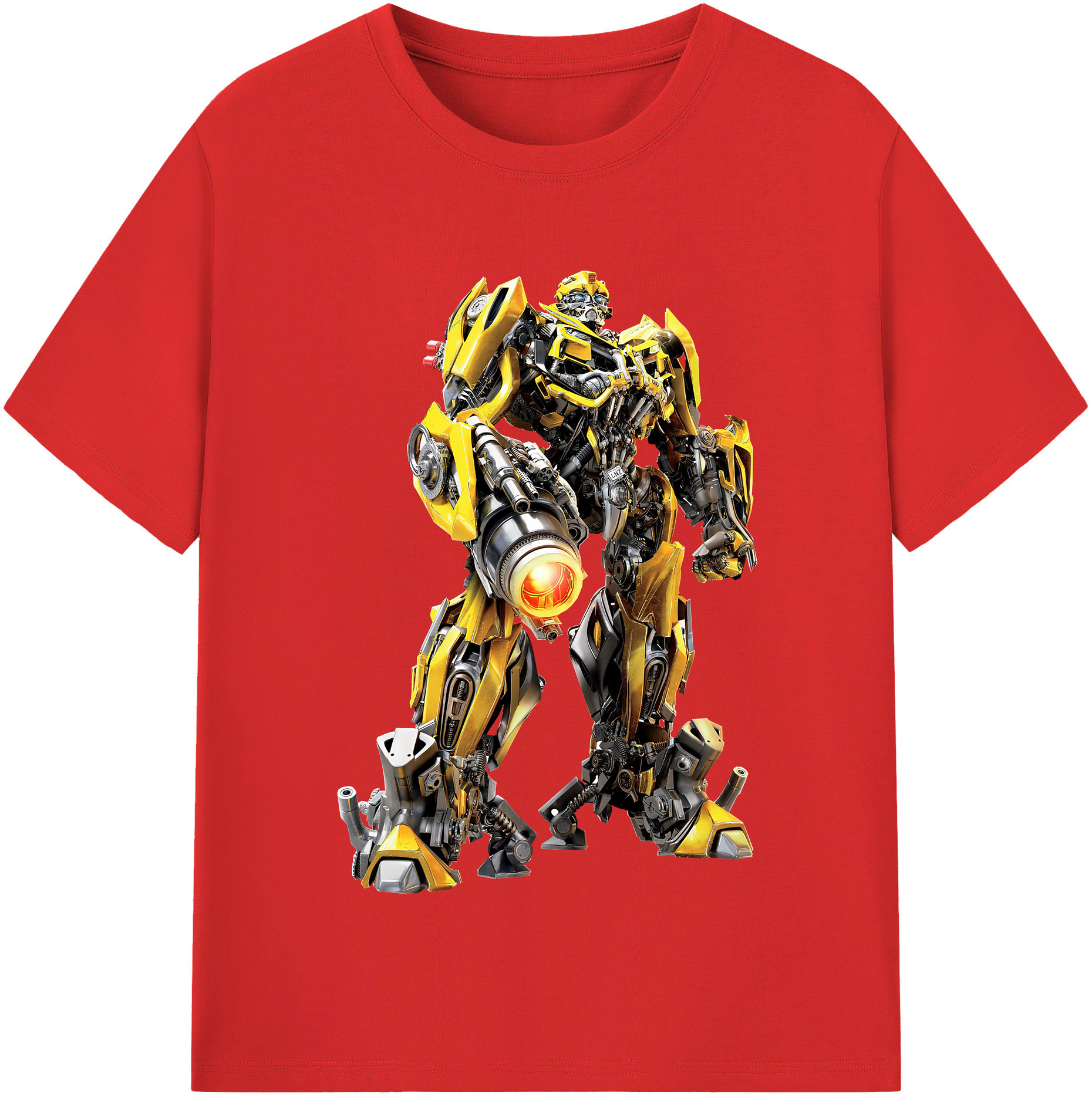 （画像用） Transformers トランスフォーマー レディースカジュアルプリントTシャツ（綿100％）