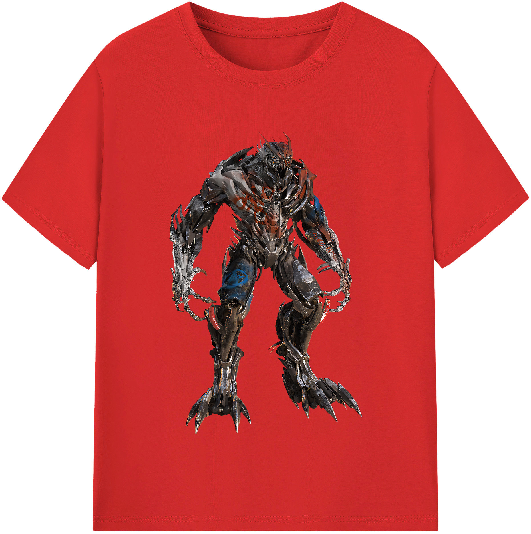 （画像用） Transformers トランスフォーマー レディースカジュアルプリントTシャツ（綿100％）