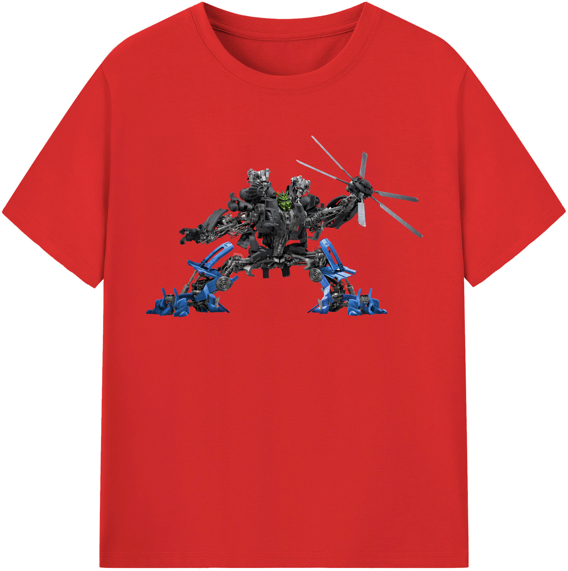 （画像用） Transformers トランスフォーマー レディースカジュアルプリントTシャツ（綿100％）