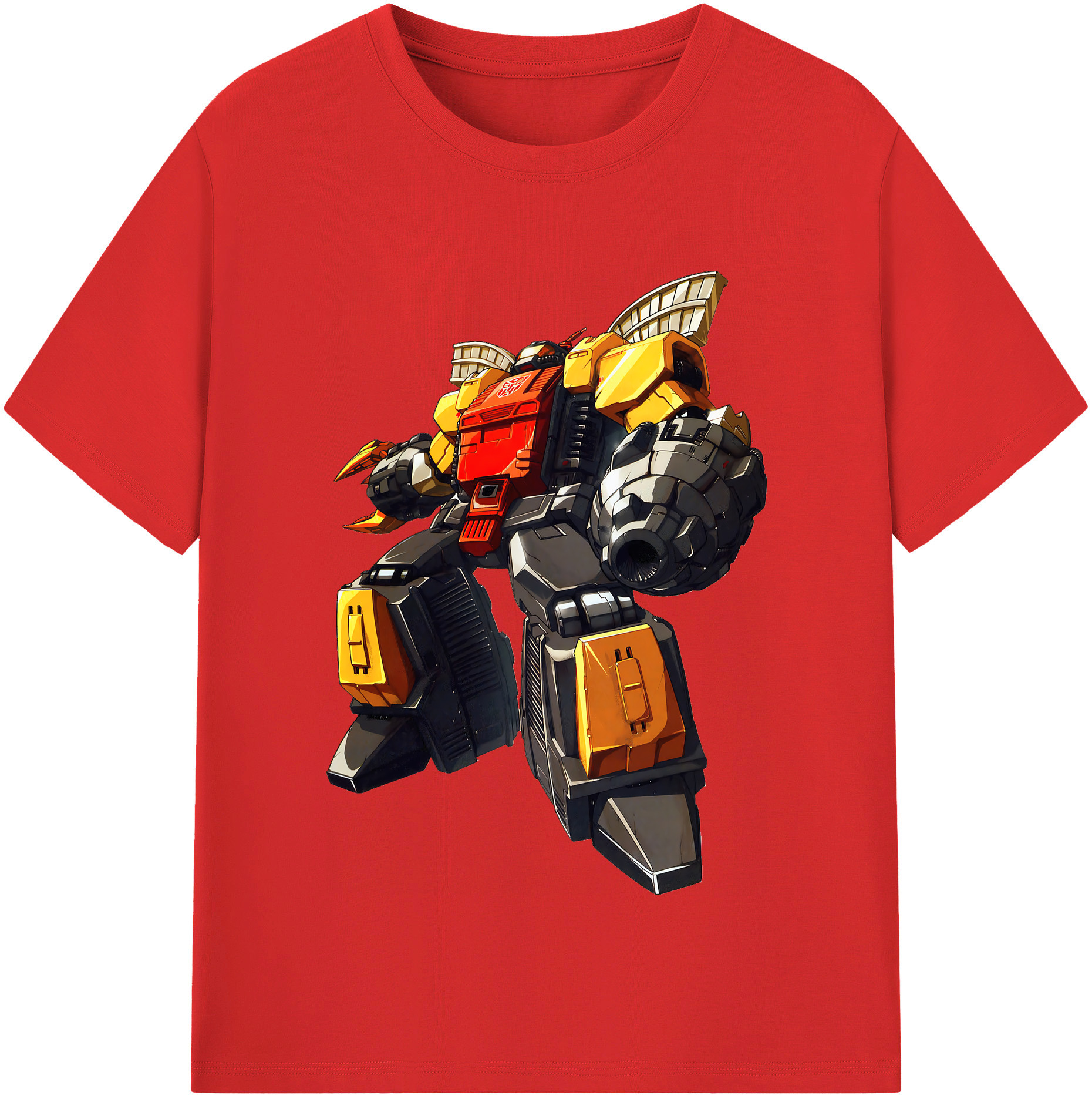 （画像用） Transformers トランスフォーマー レディースカジュアルプリントTシャツ（綿100％）