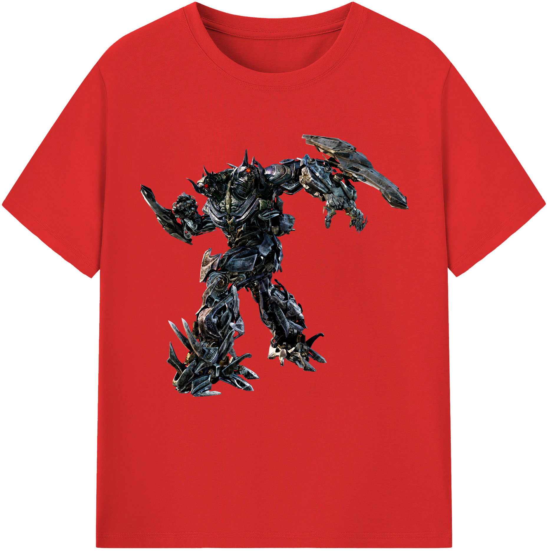 （画像用） Transformers トランスフォーマー レディースカジュアルプリントTシャツ（綿100％）