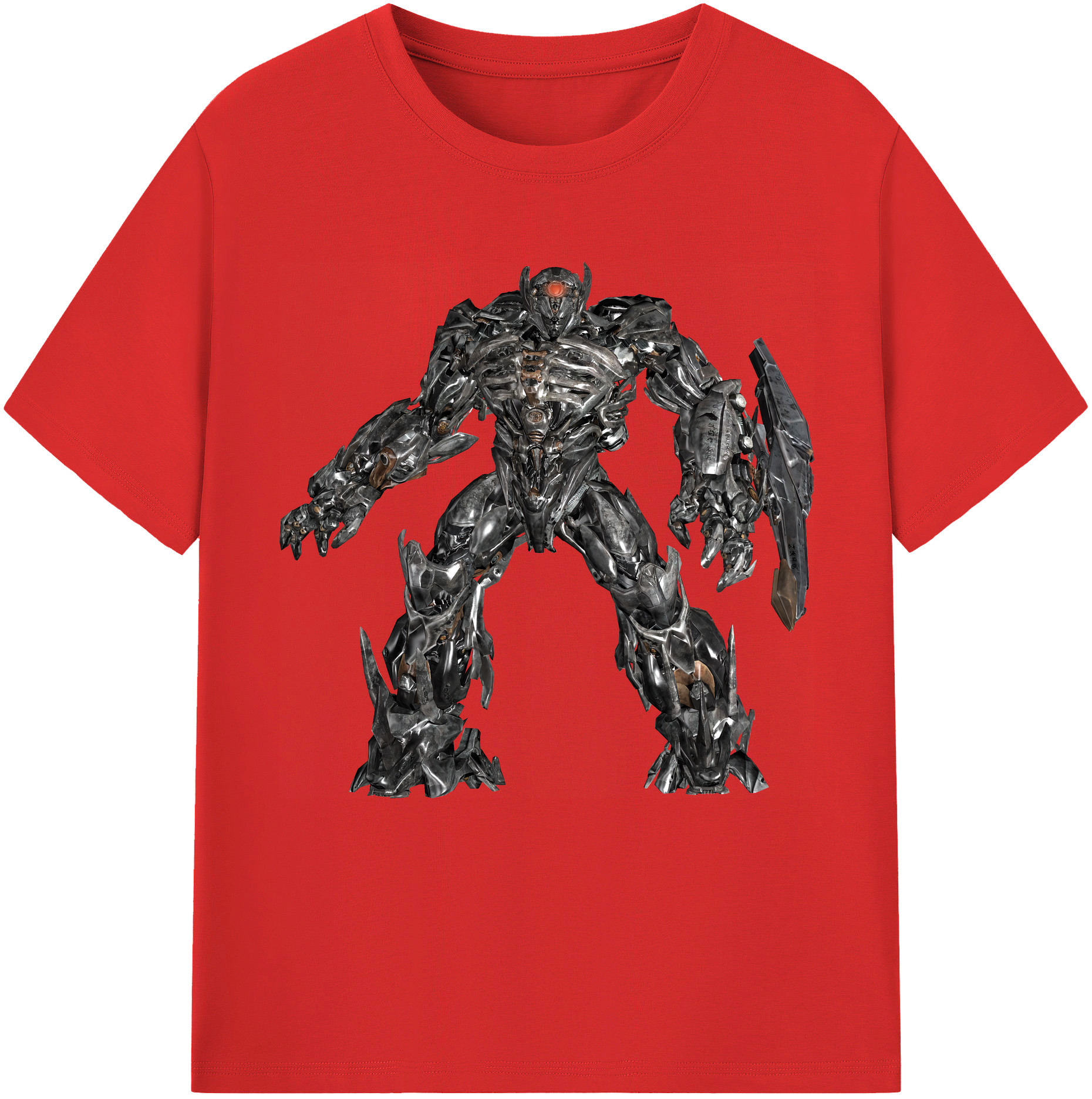（画像用） Transformers トランスフォーマー レディースカジュアルプリントTシャツ（綿100％）