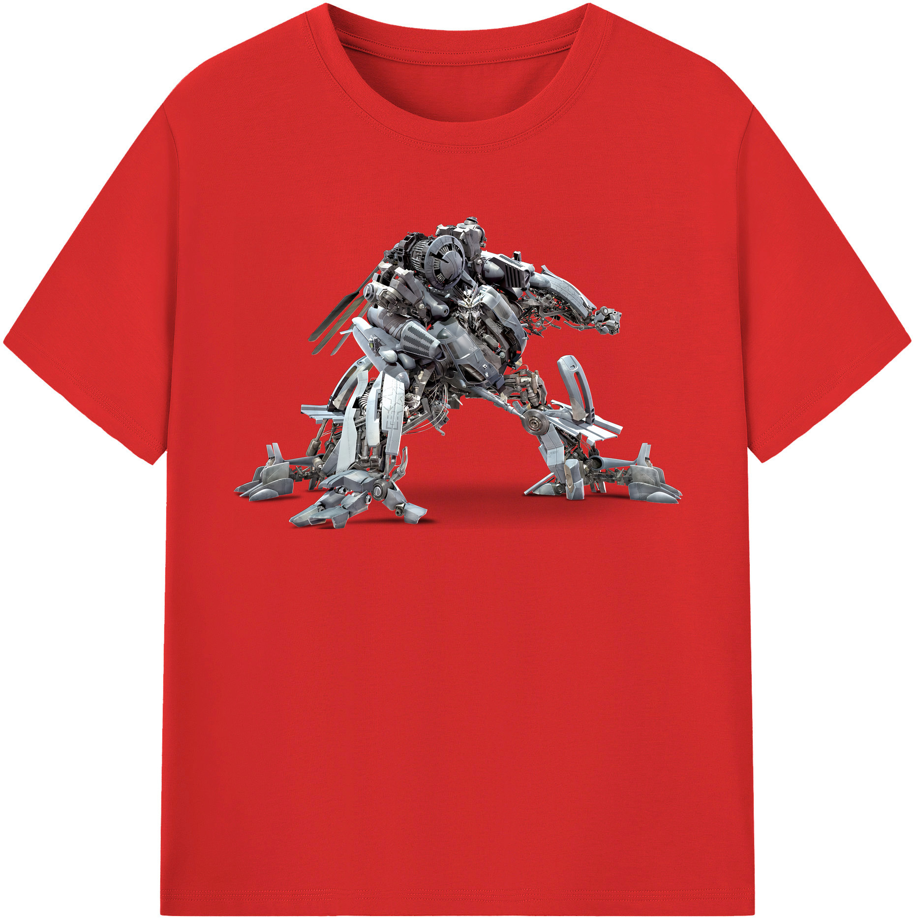 （画像用） Transformers トランスフォーマー レディースカジュアルプリントTシャツ（綿100％）