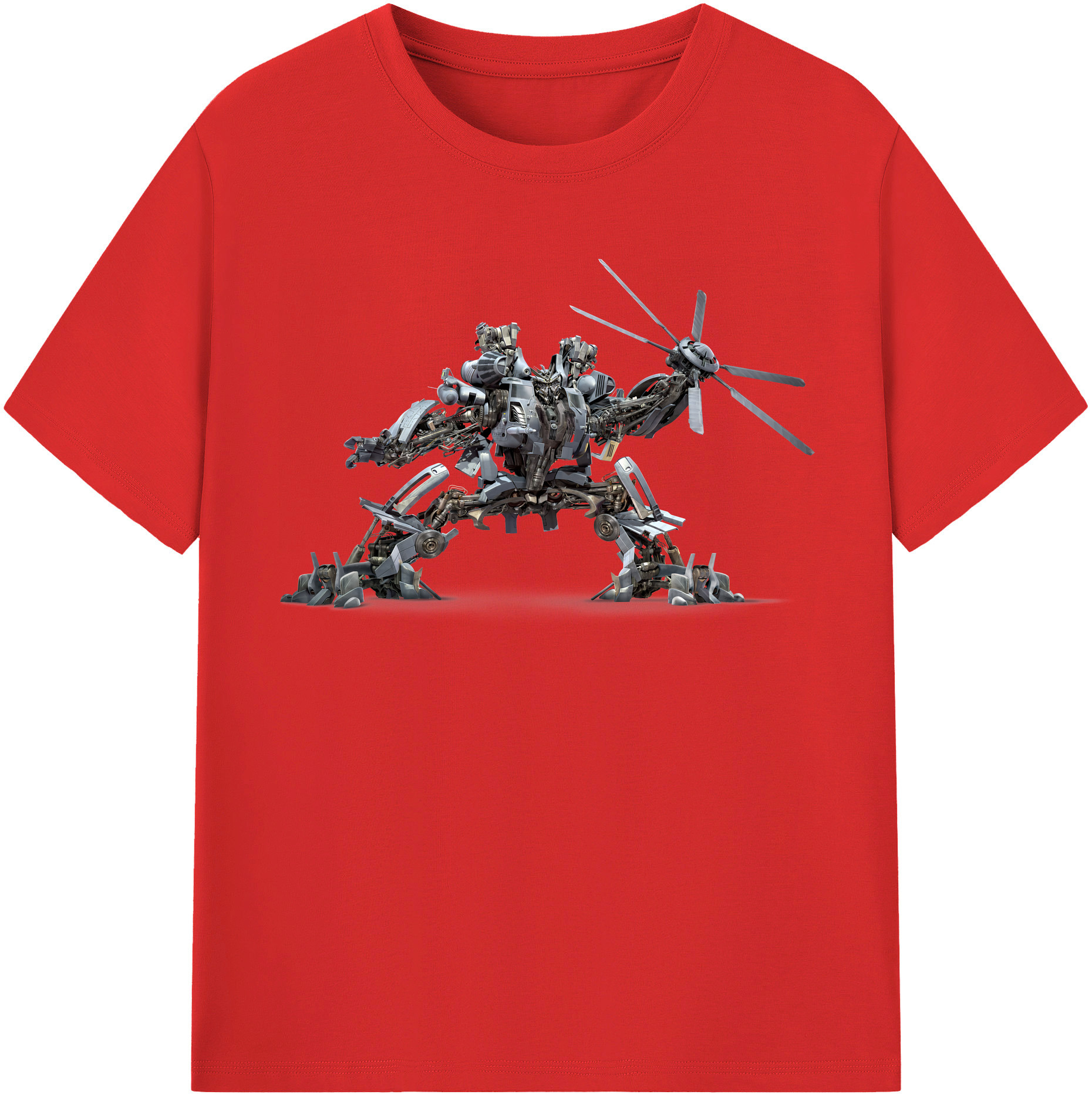 （画像用） Transformers トランスフォーマー レディースカジュアルプリントTシャツ（綿100％）