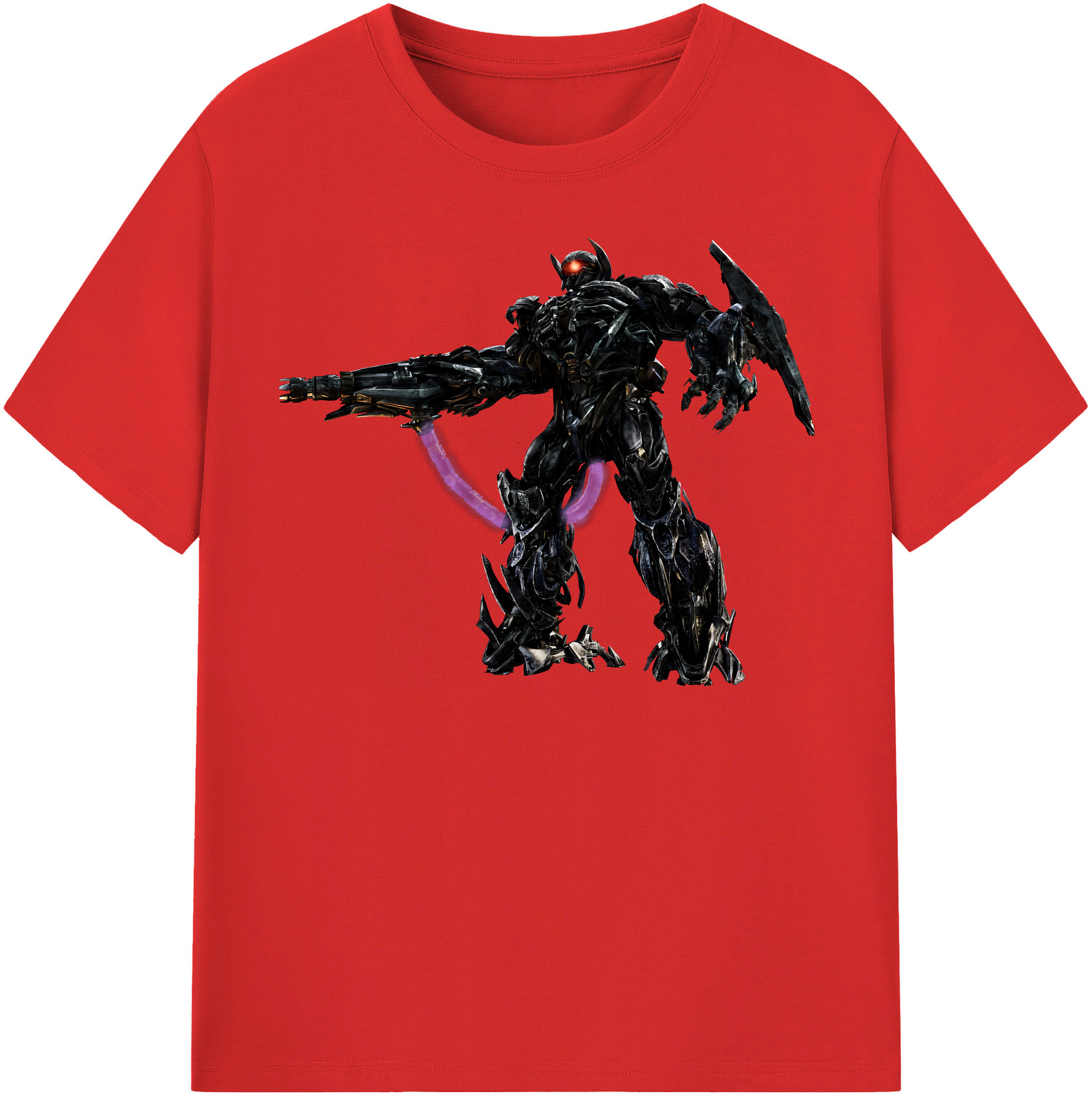 （画像用） Transformers トランスフォーマー レディースカジュアルプリントTシャツ（綿100％）