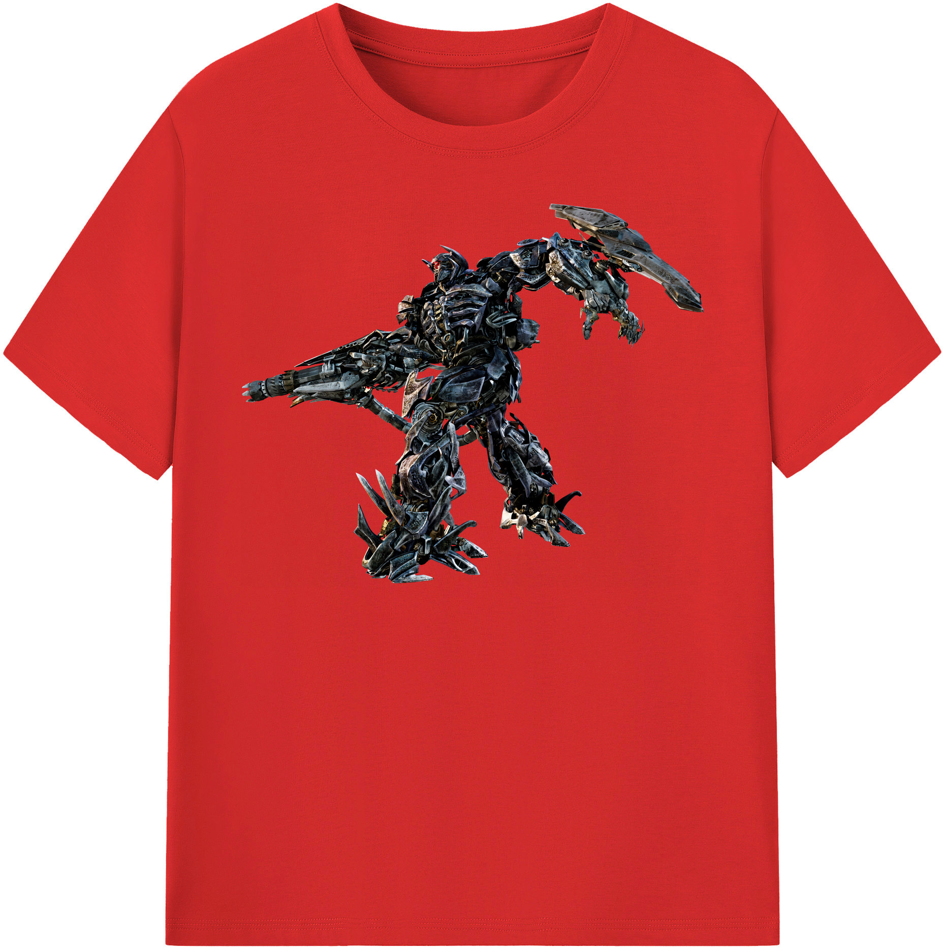 （画像用） Transformers トランスフォーマー レディースカジュアルプリントTシャツ（綿100％）
