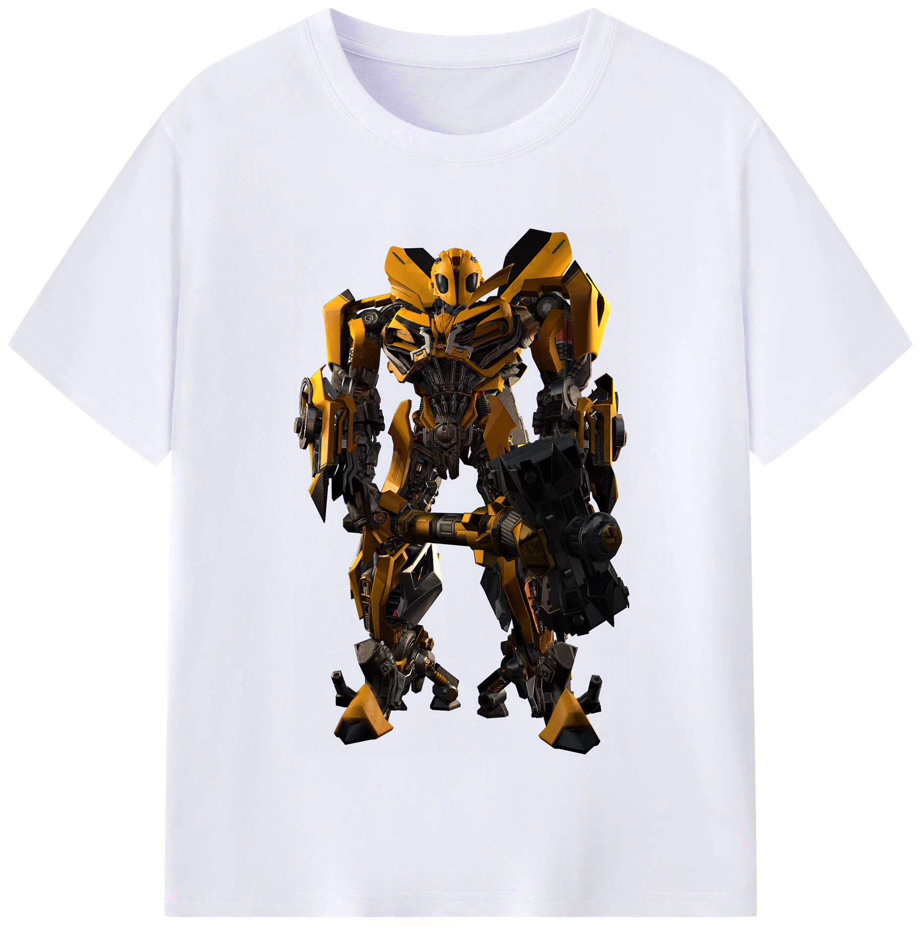 （画像用） Transformers トランスフォーマー レディースカジュアルプリントTシャツ（綿100％）