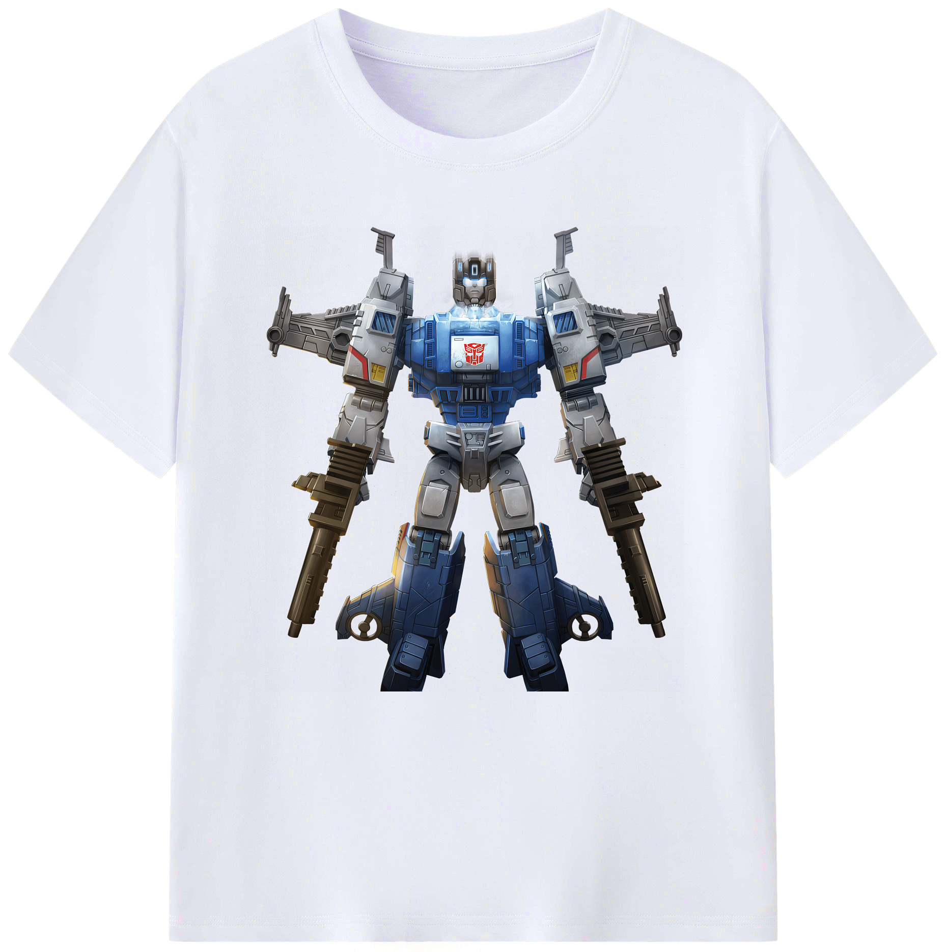 （画像用） Transformers トランスフォーマー レディースカジュアルプリントTシャツ（綿100％）