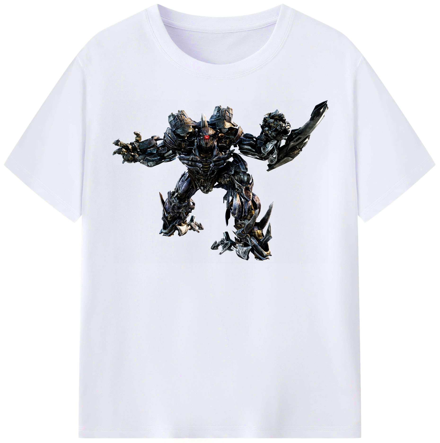 （画像用） Transformers トランスフォーマー レディースカジュアルプリントTシャツ（綿100％）