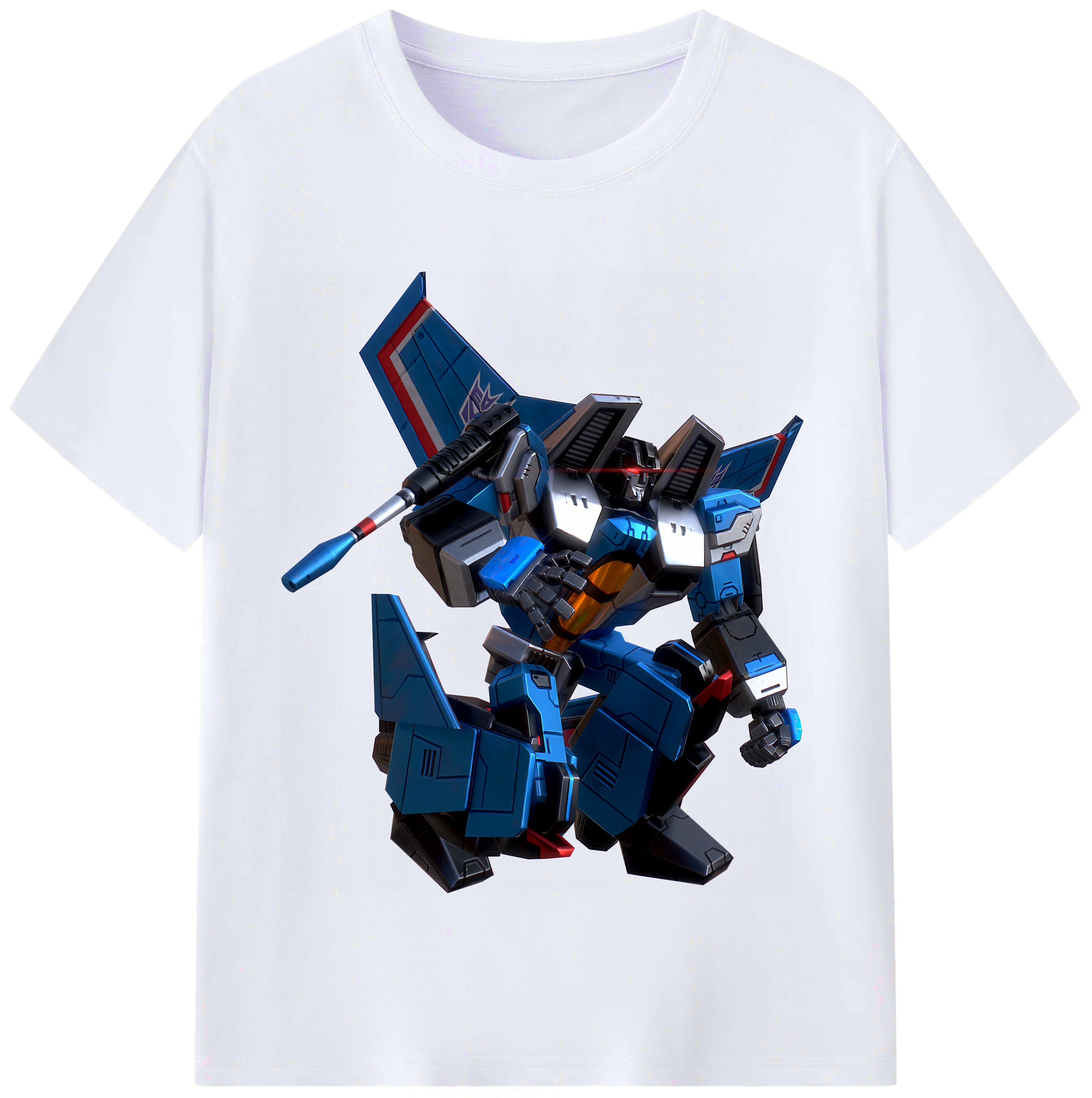 （画像用） Transformers トランスフォーマー レディースカジュアルプリントTシャツ（綿100％）