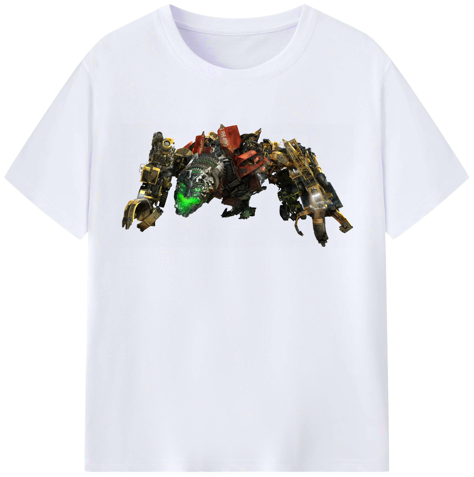 （画像用） Transformers トランスフォーマー レディースカジュアルプリントTシャツ（綿100％）