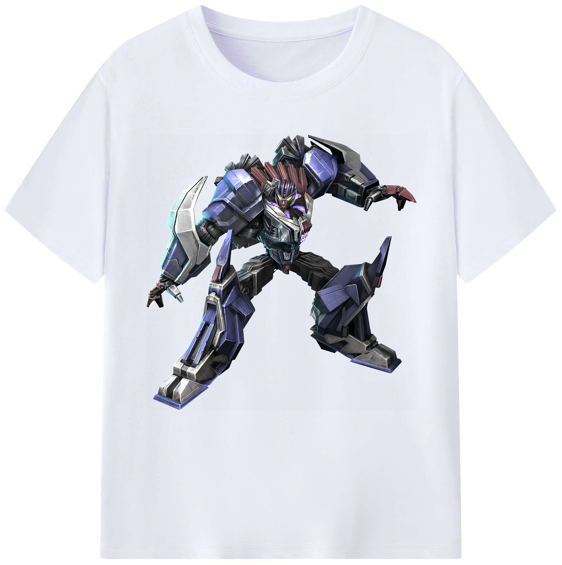 （画像用） Transformers トランスフォーマー レディースカジュアルプリントTシャツ（綿100％）
