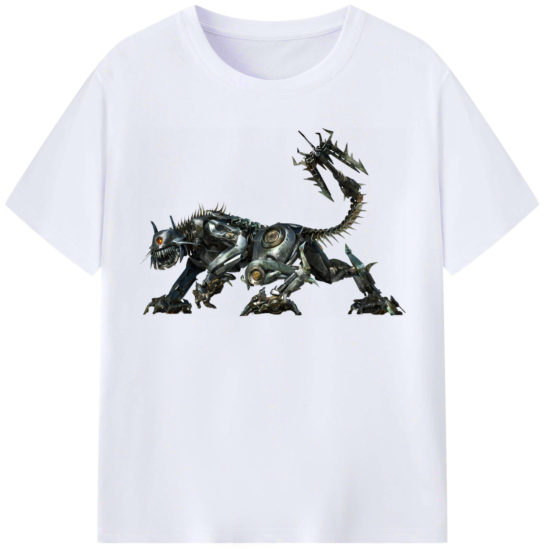 （画像用） Transformers トランスフォーマー レディースカジュアルプリントTシャツ（綿100％）