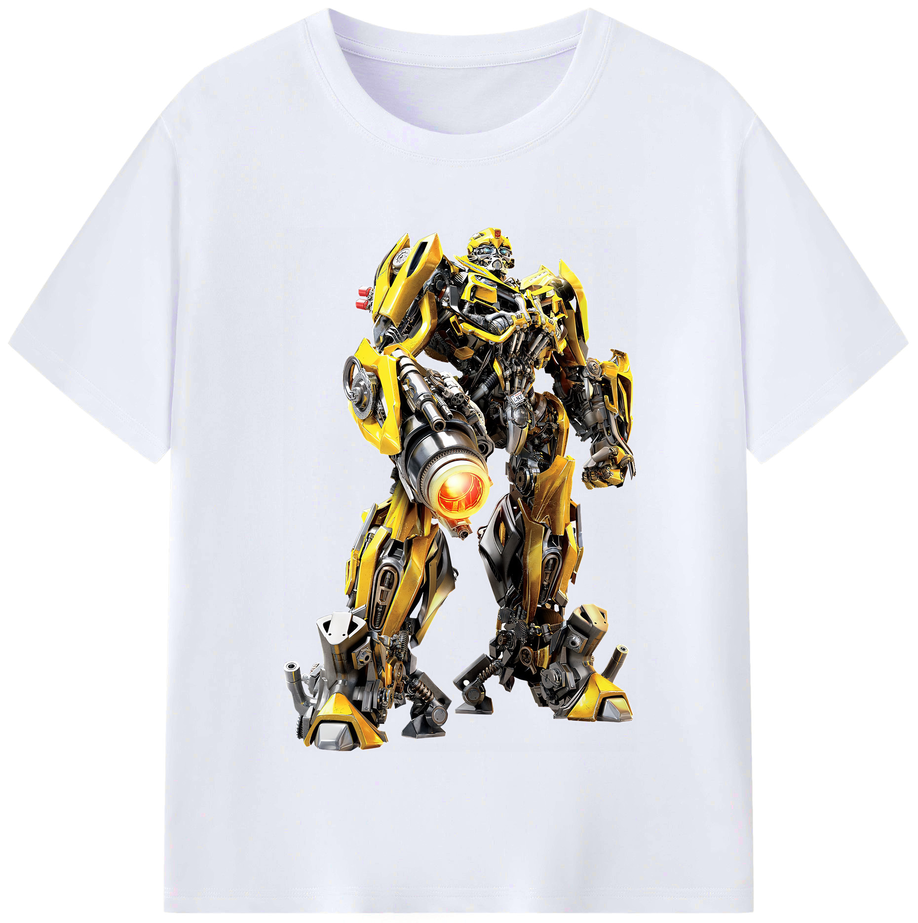 （画像用） Transformers トランスフォーマー レディースカジュアルプリントTシャツ（綿100％）
