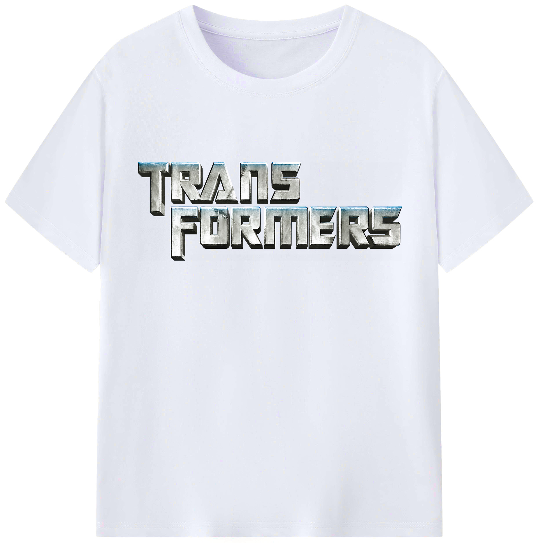 （画像用） Transformers トランスフォーマー レディースカジュアルプリントTシャツ（綿100％）