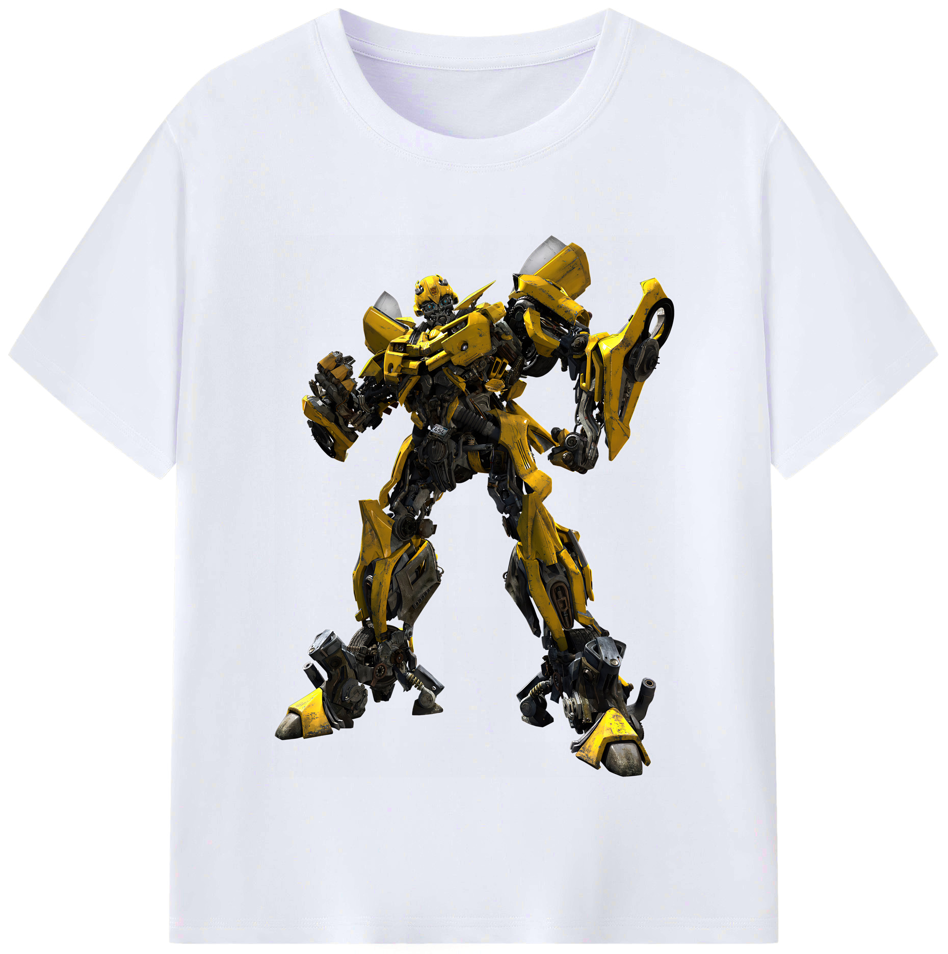 （画像用） Transformers トランスフォーマー レディースカジュアルプリントTシャツ（綿100％）