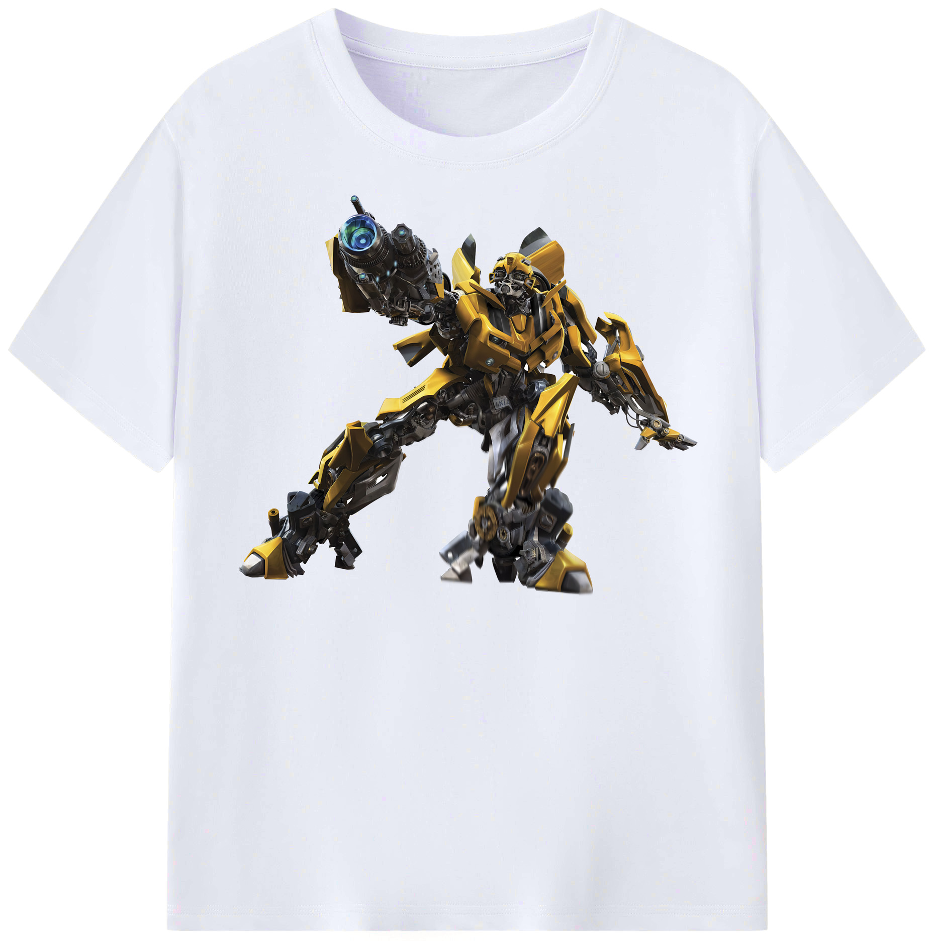 （画像用） Transformers トランスフォーマー レディースカジュアルプリントTシャツ（綿100％）