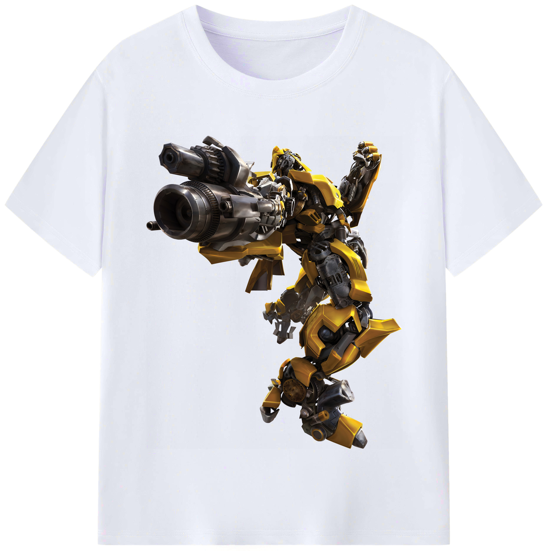 （画像用） Transformers トランスフォーマー レディースカジュアルプリントTシャツ（綿100％）