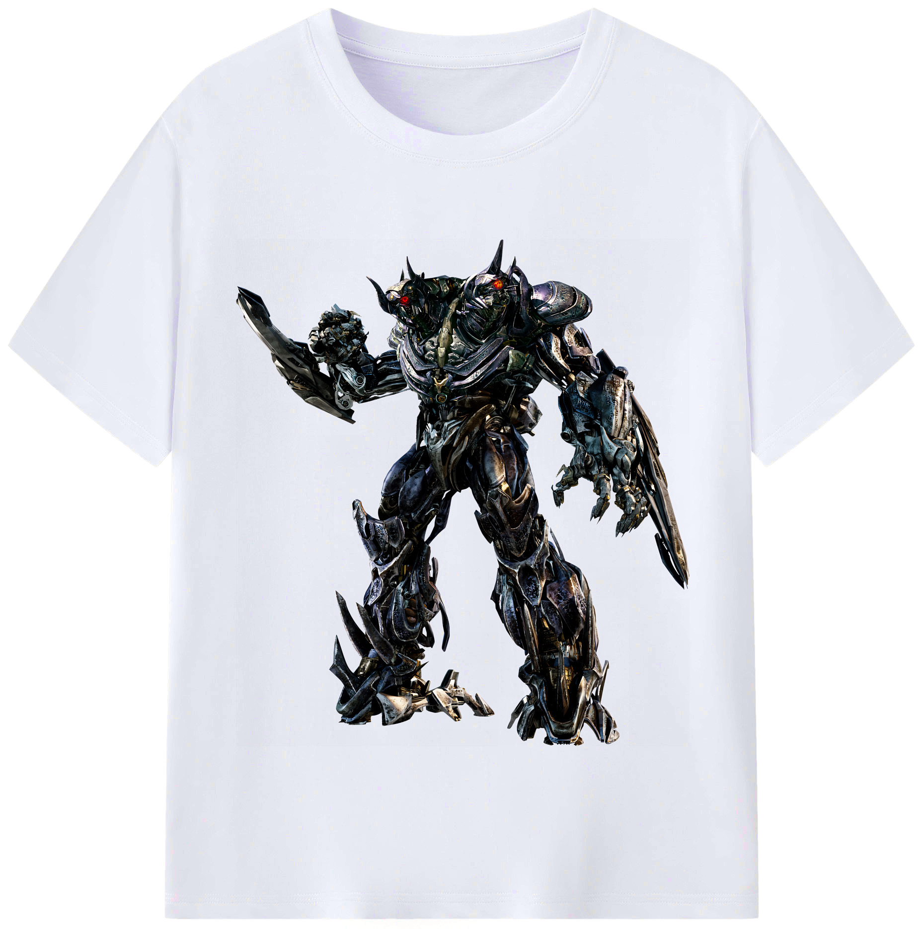 （画像用） Transformers トランスフォーマー レディースカジュアルプリントTシャツ（綿100％）