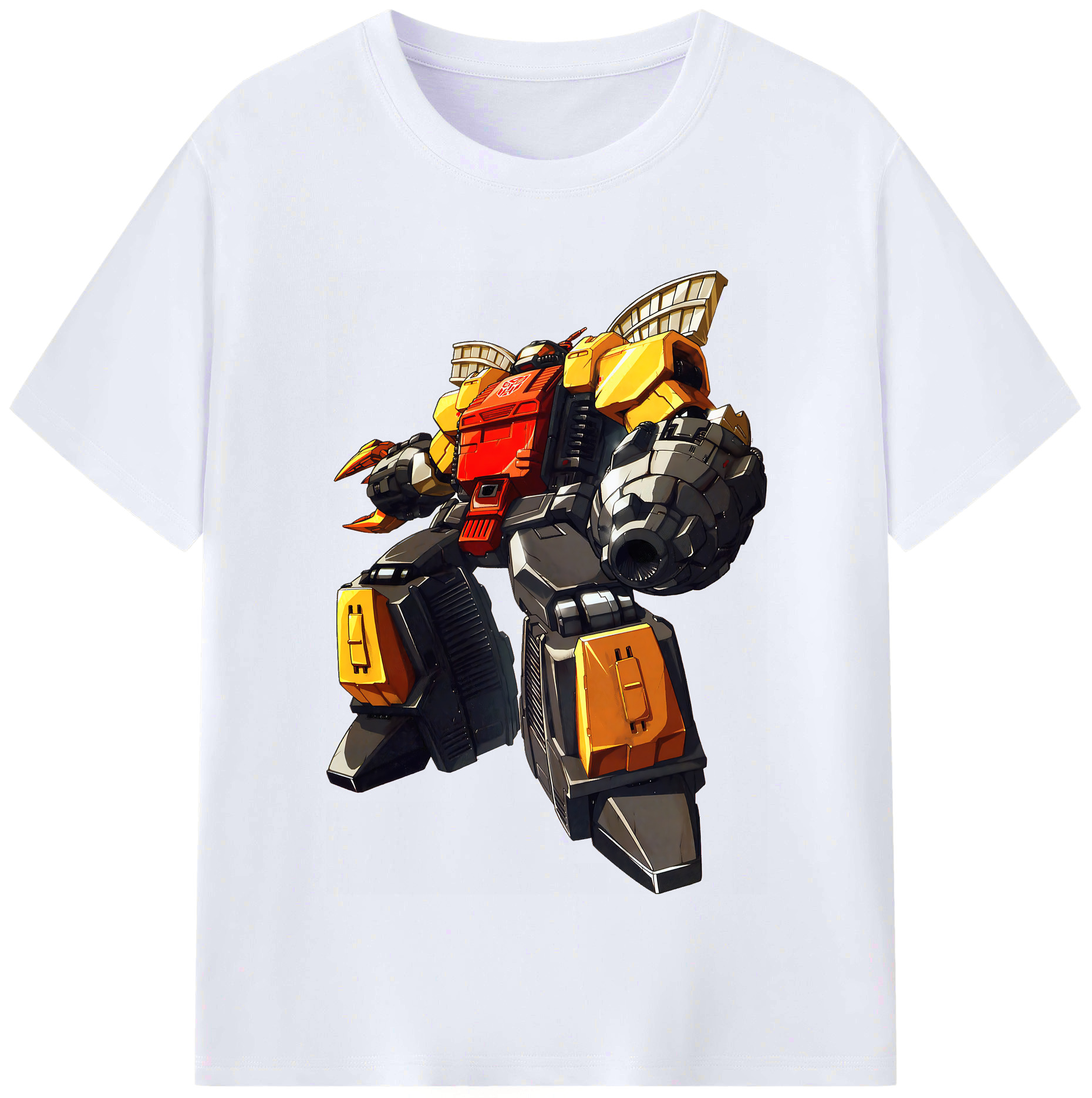 （画像用） Transformers トランスフォーマー レディースカジュアルプリントTシャツ（綿100％）