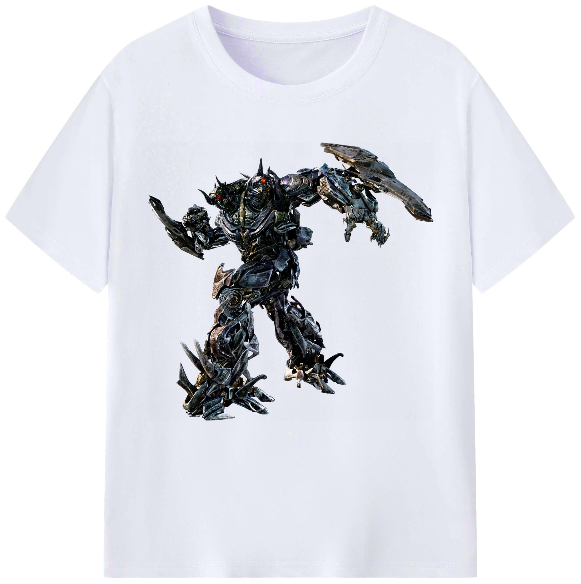 （画像用） Transformers トランスフォーマー レディースカジュアルプリントTシャツ（綿100％）