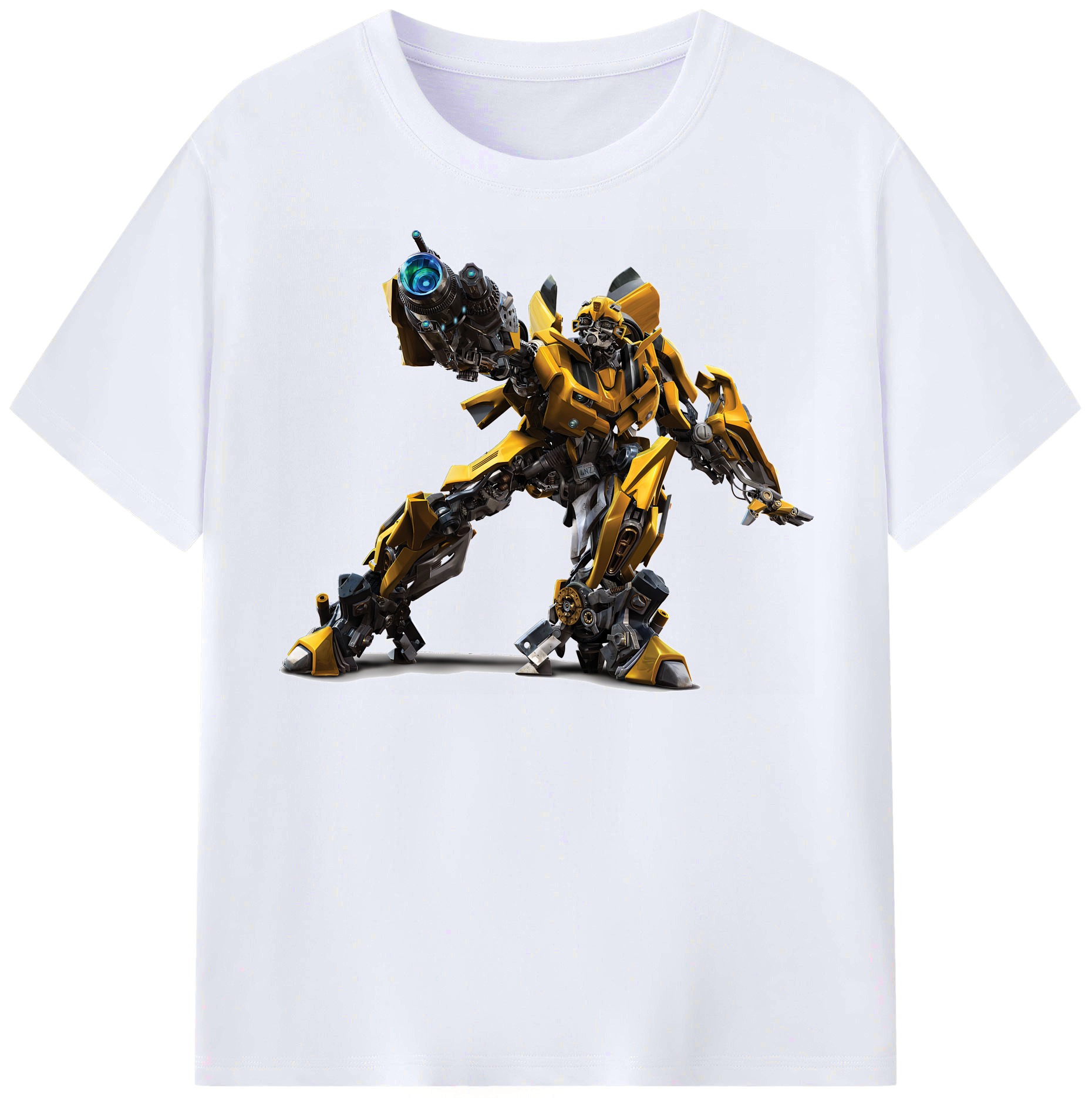 （画像用） Transformers トランスフォーマー レディースカジュアルプリントTシャツ（綿100％）