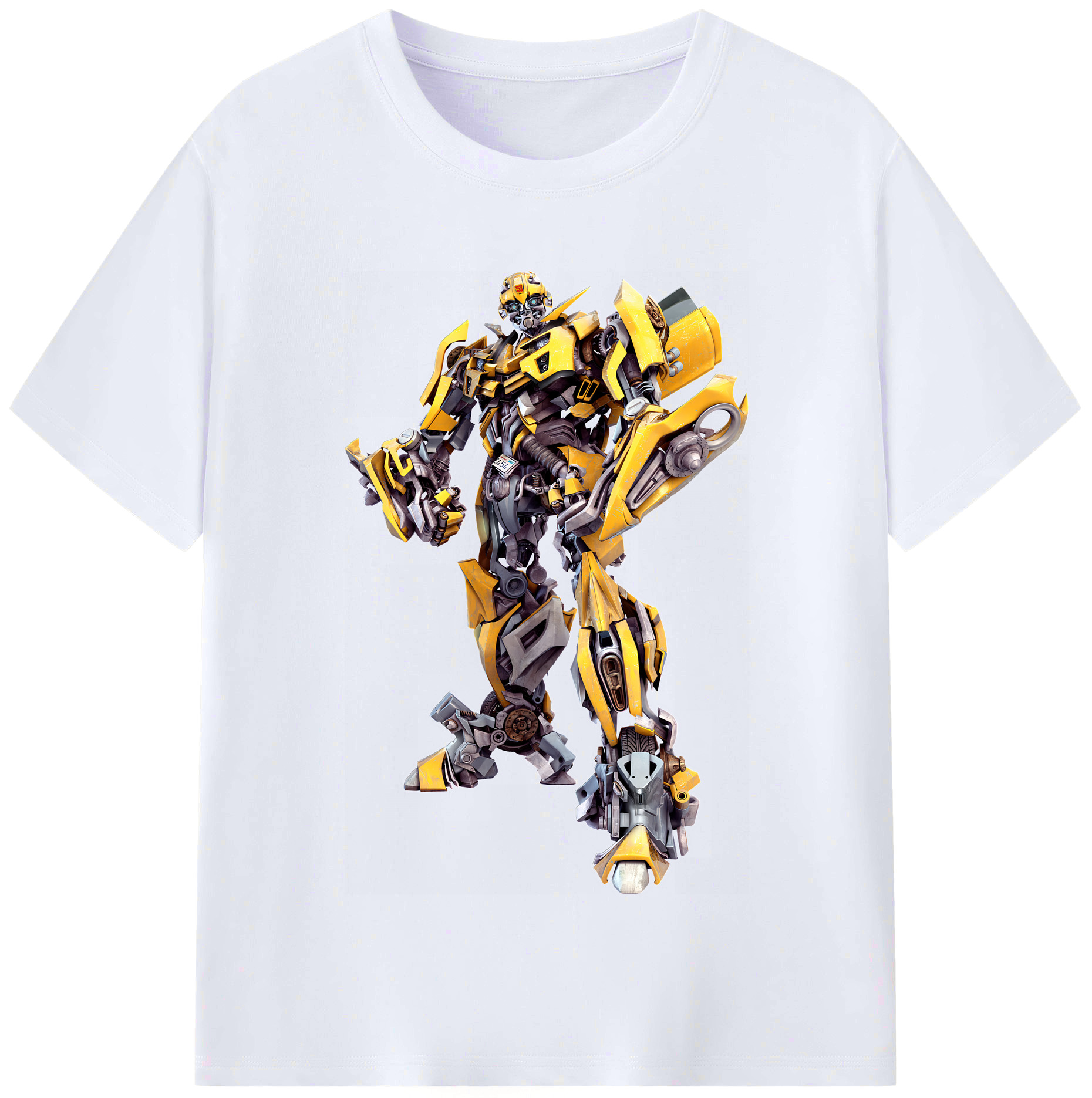 （画像用） Transformers トランスフォーマー レディースカジュアルプリントTシャツ（綿100％）