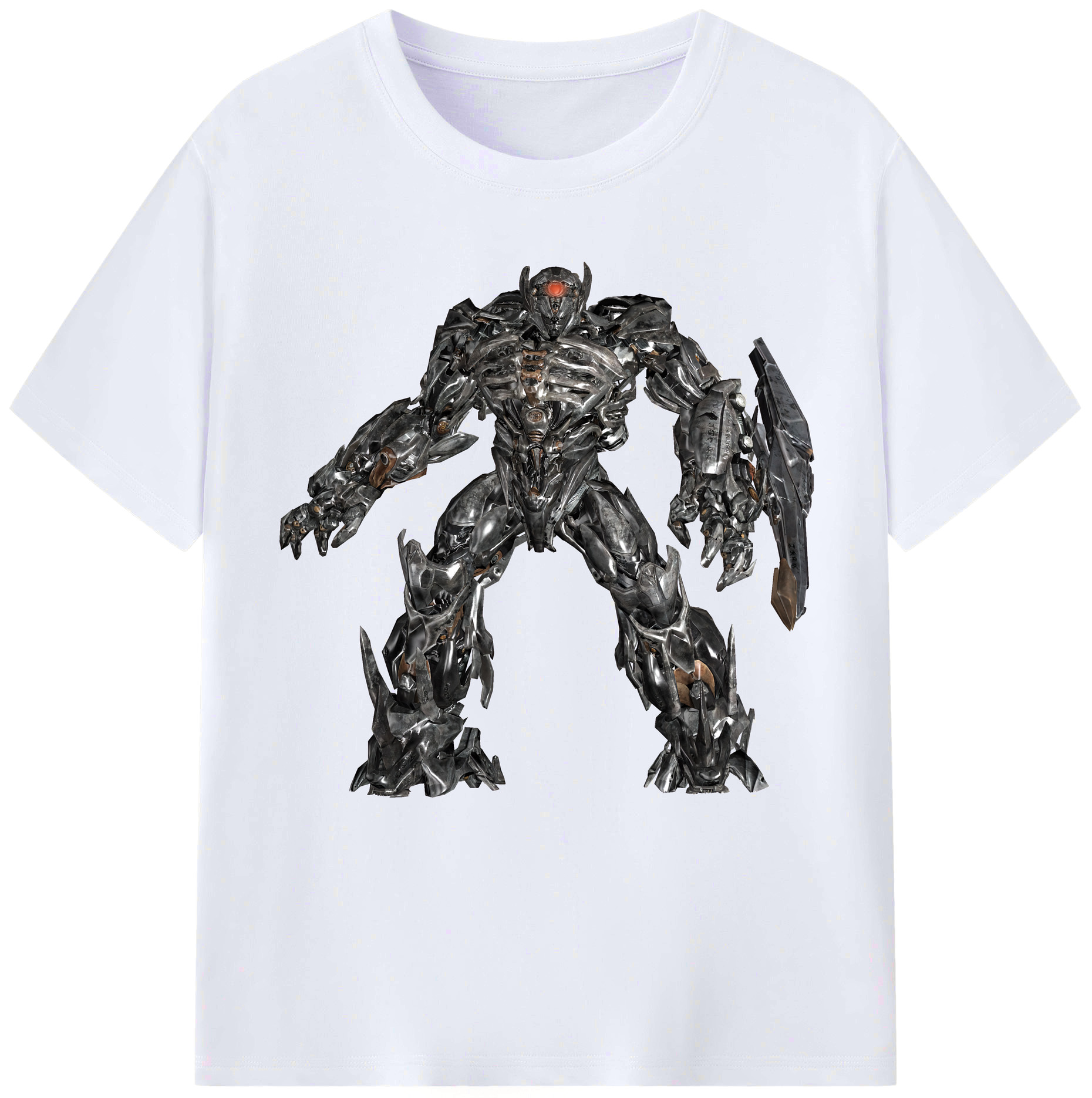 （画像用） Transformers トランスフォーマー レディースカジュアルプリントTシャツ（綿100％）