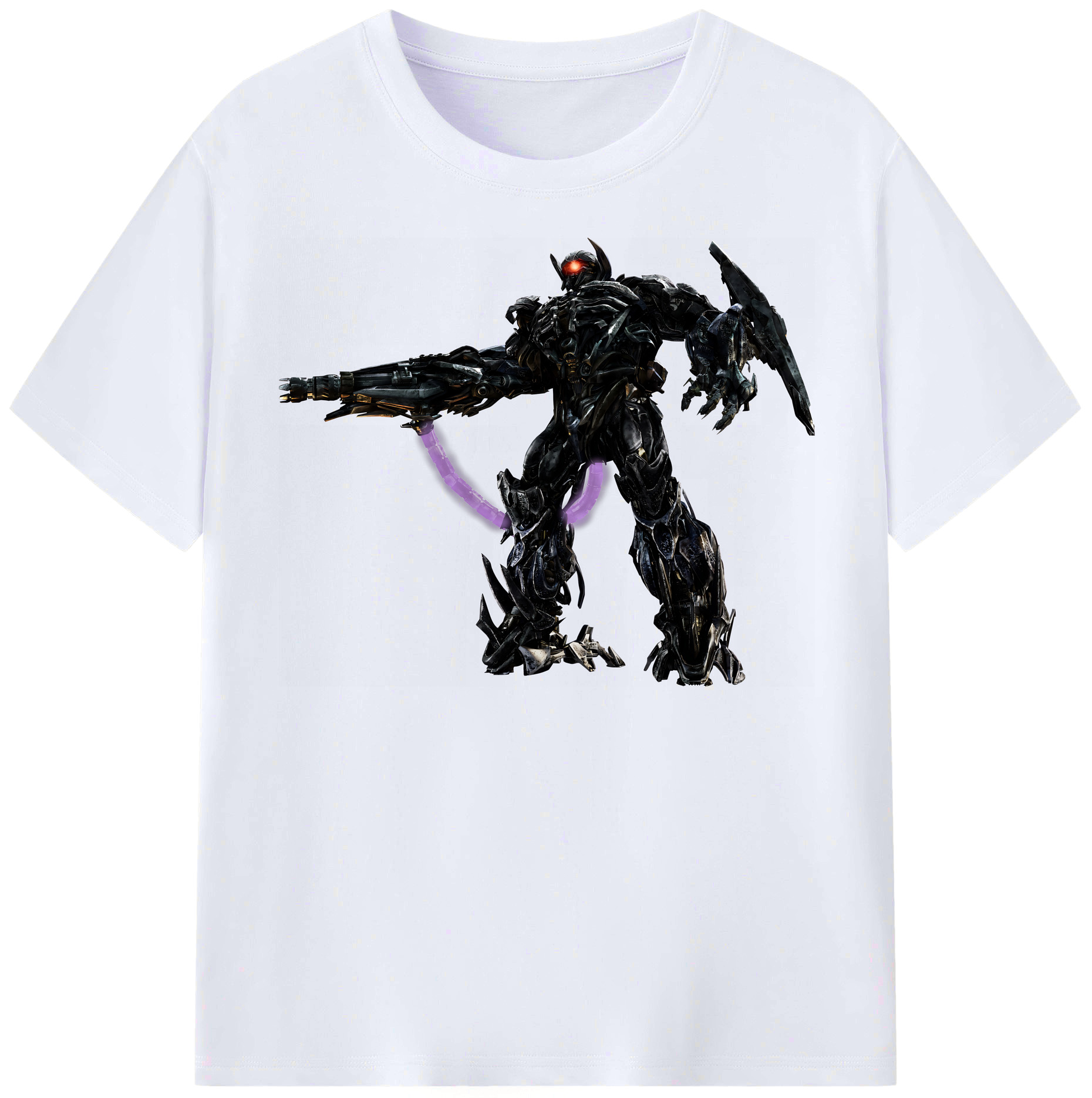 （画像用） Transformers トランスフォーマー レディースカジュアルプリントTシャツ（綿100％）
