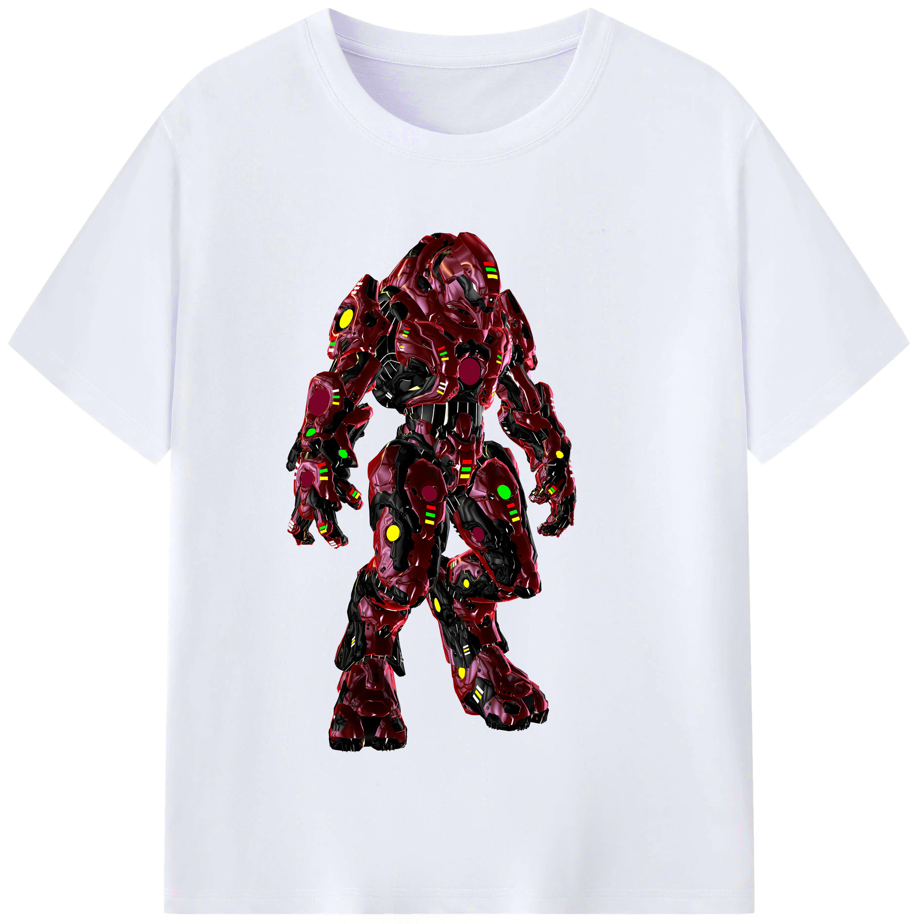 （画像用） Transformers トランスフォーマー レディースカジュアルプリントTシャツ（綿100％）