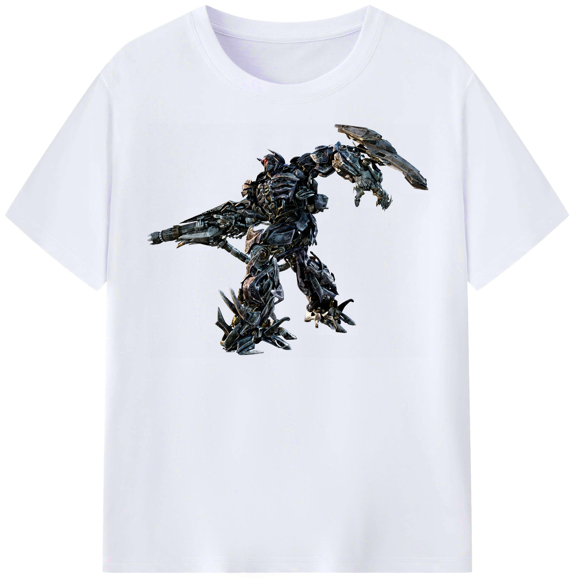 （画像用） Transformers トランスフォーマー レディースカジュアルプリントTシャツ（綿100％）