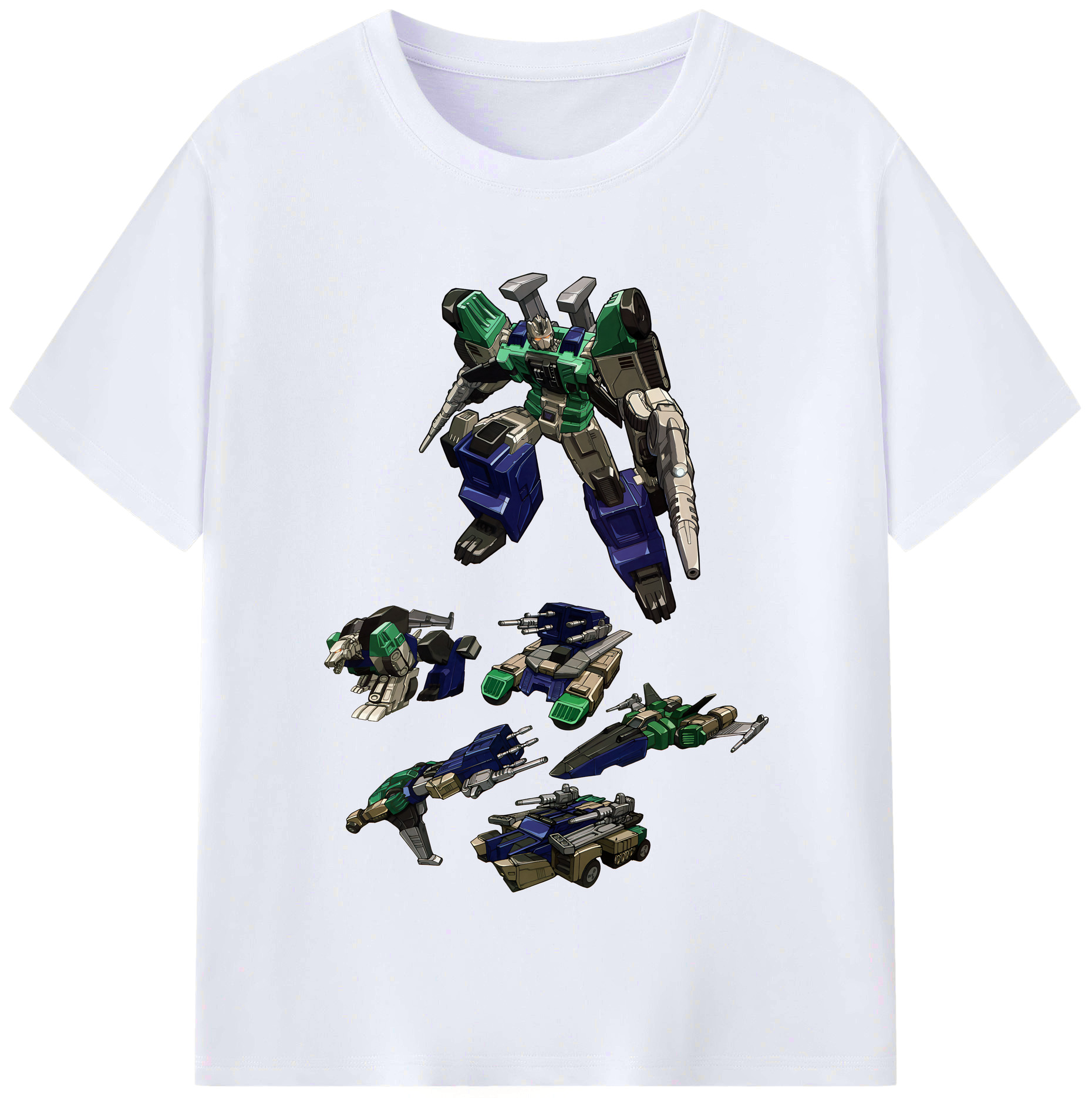 （画像用） Transformers トランスフォーマー レディースカジュアルプリントTシャツ（綿100％）