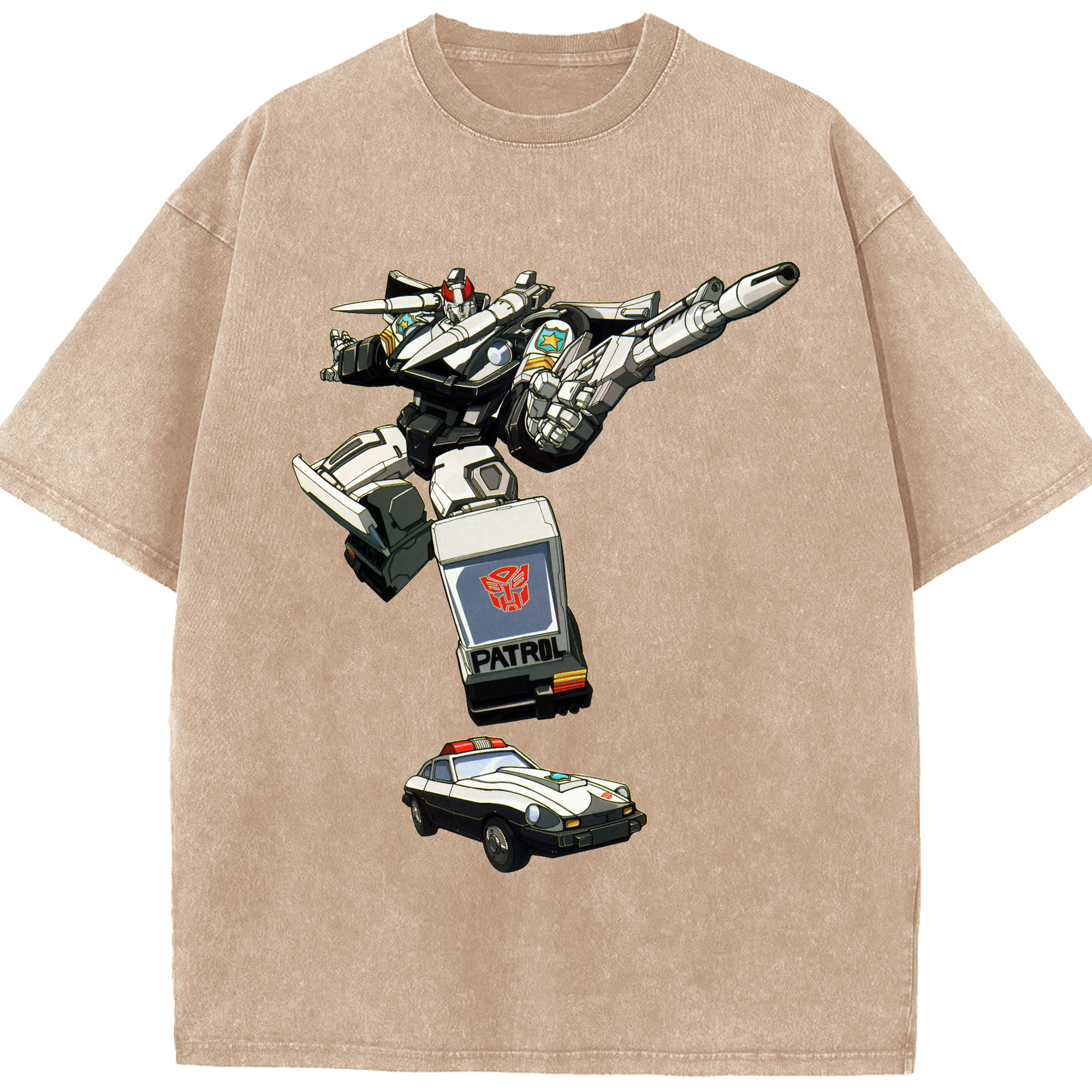 （画像用）  綿100% ヴィンテージ風 半袖Tシャツ（フロントプリント）