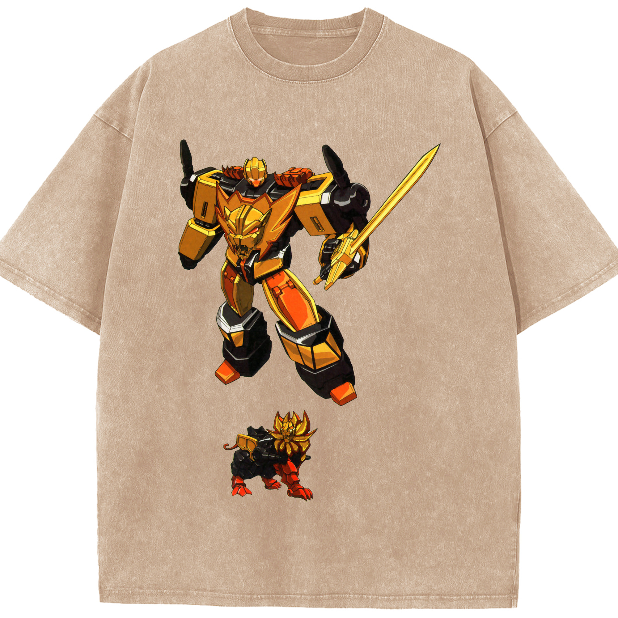 （画像用）  綿100% ヴィンテージ風 半袖Tシャツ（フロントプリント）