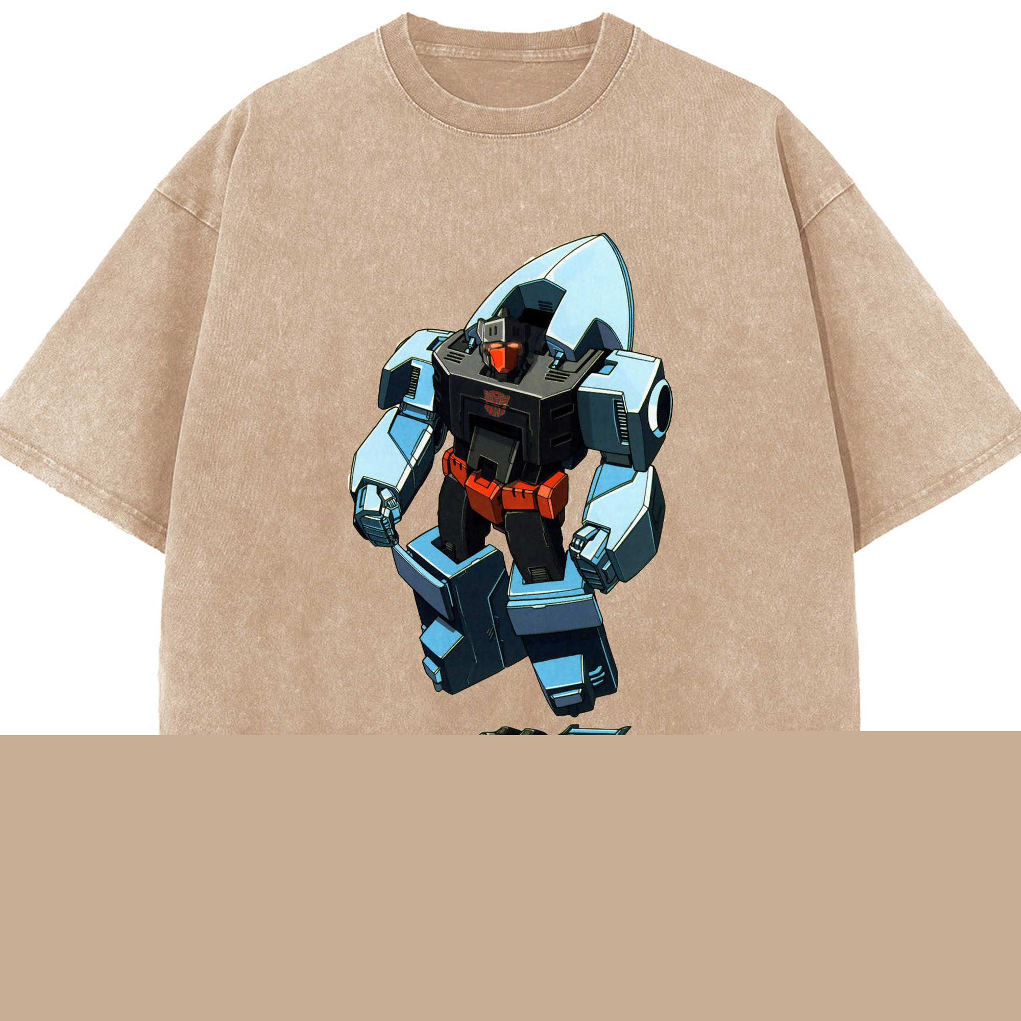 （画像用）  綿100% ヴィンテージ風 半袖Tシャツ（フロントプリント）