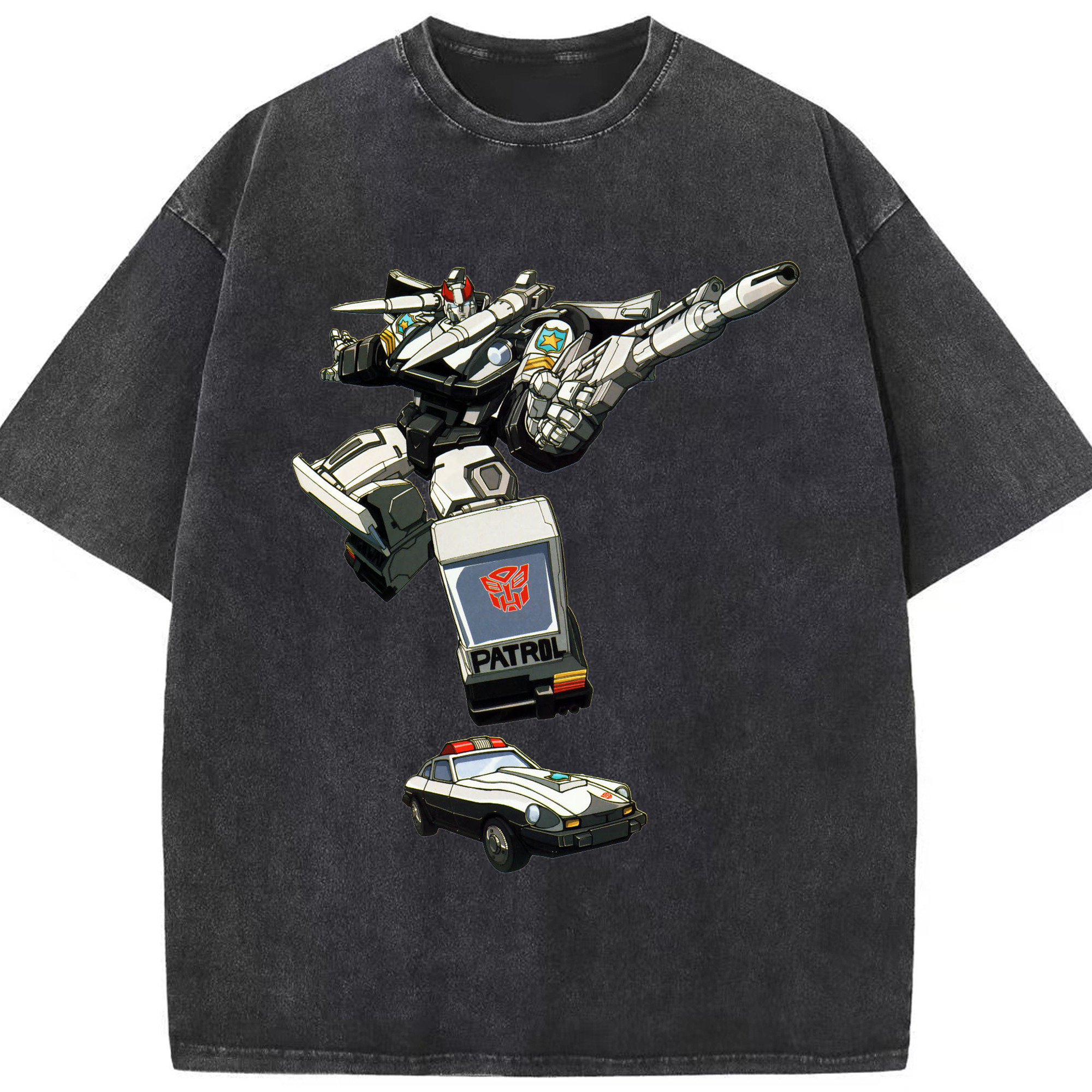 （画像用）  綿100% ヴィンテージ風 半袖Tシャツ（フロントプリント）