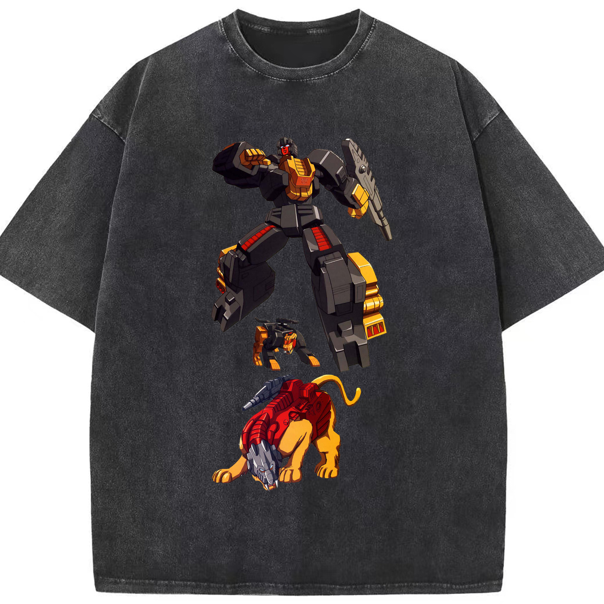 （画像用）  綿100% ヴィンテージ風 半袖Tシャツ（フロントプリント）